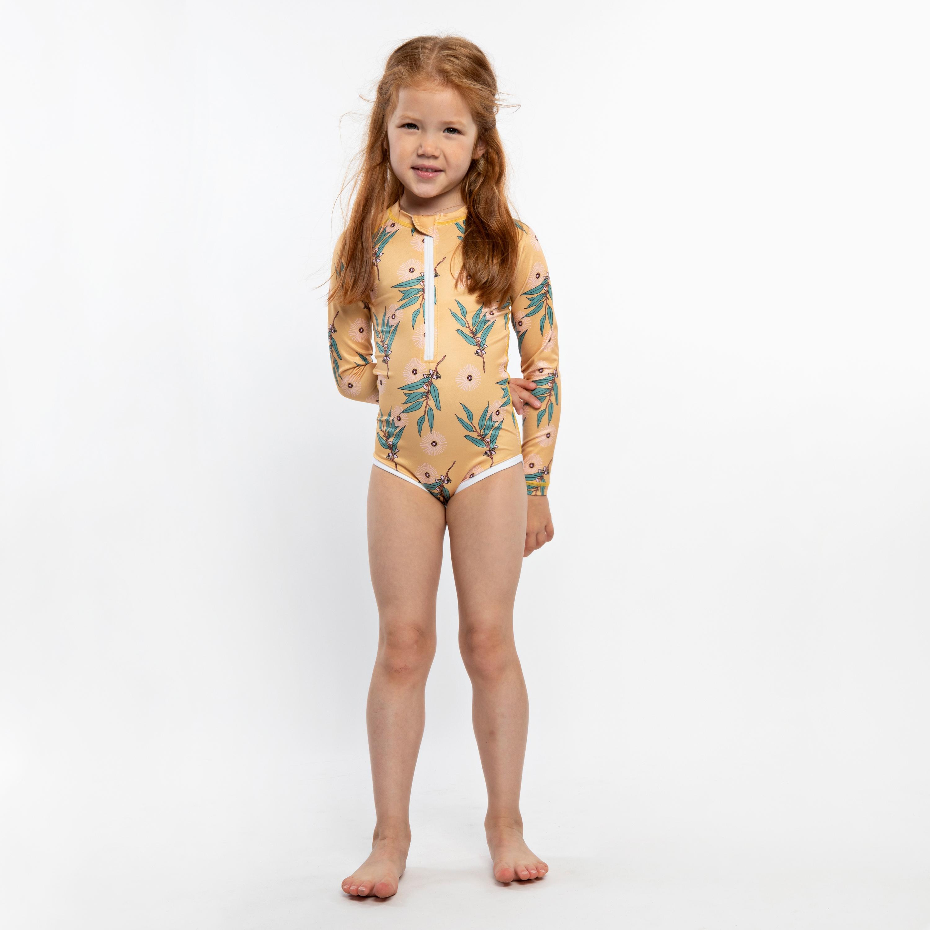 Beach & Bandits Golden Wattle Printed Swimsuit-girls-clothing-sportswear-swimwear-image-1
