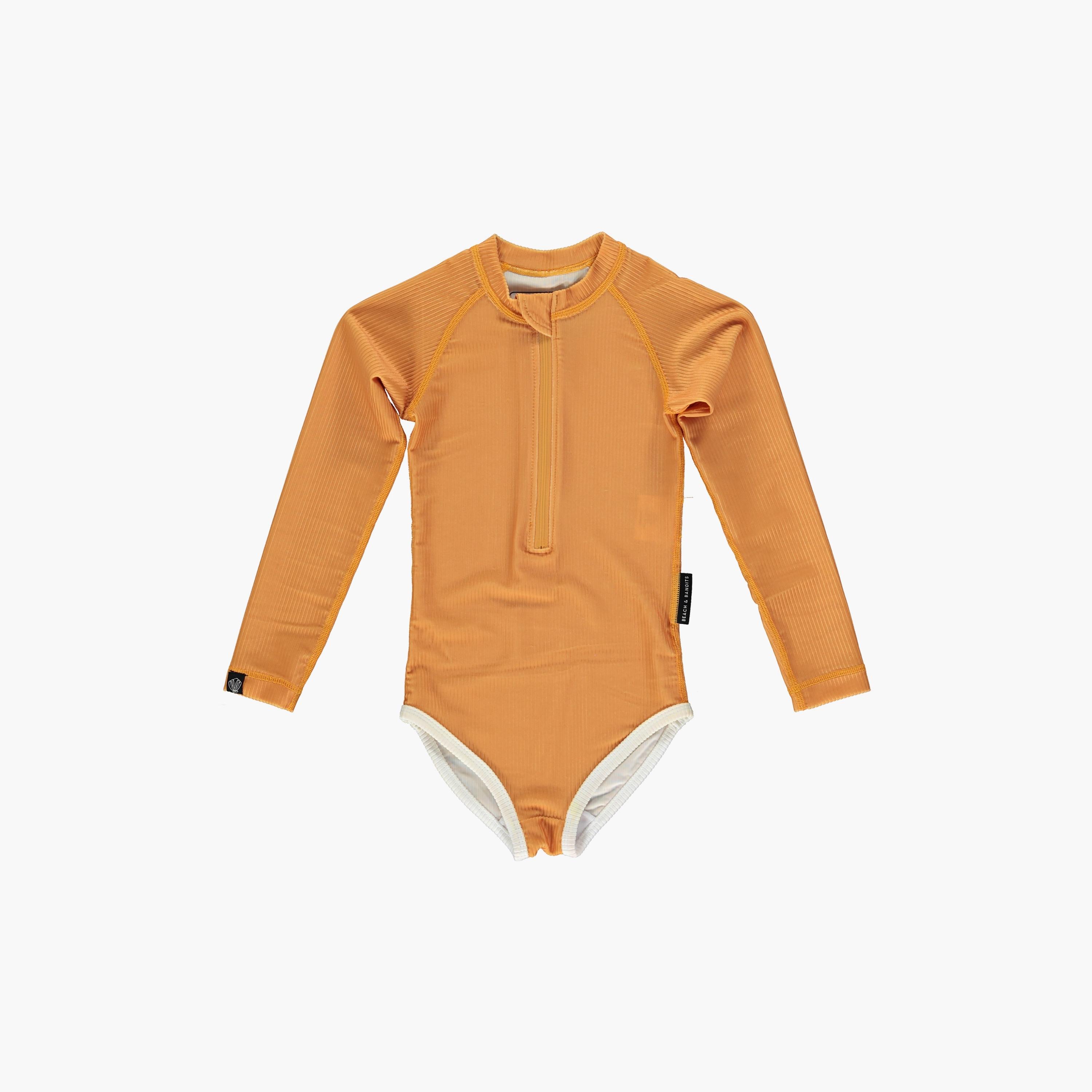 Beach & Bandits Golden Ribbed Swimsuit-girls-clothing-sportswear-swimwear-image-2