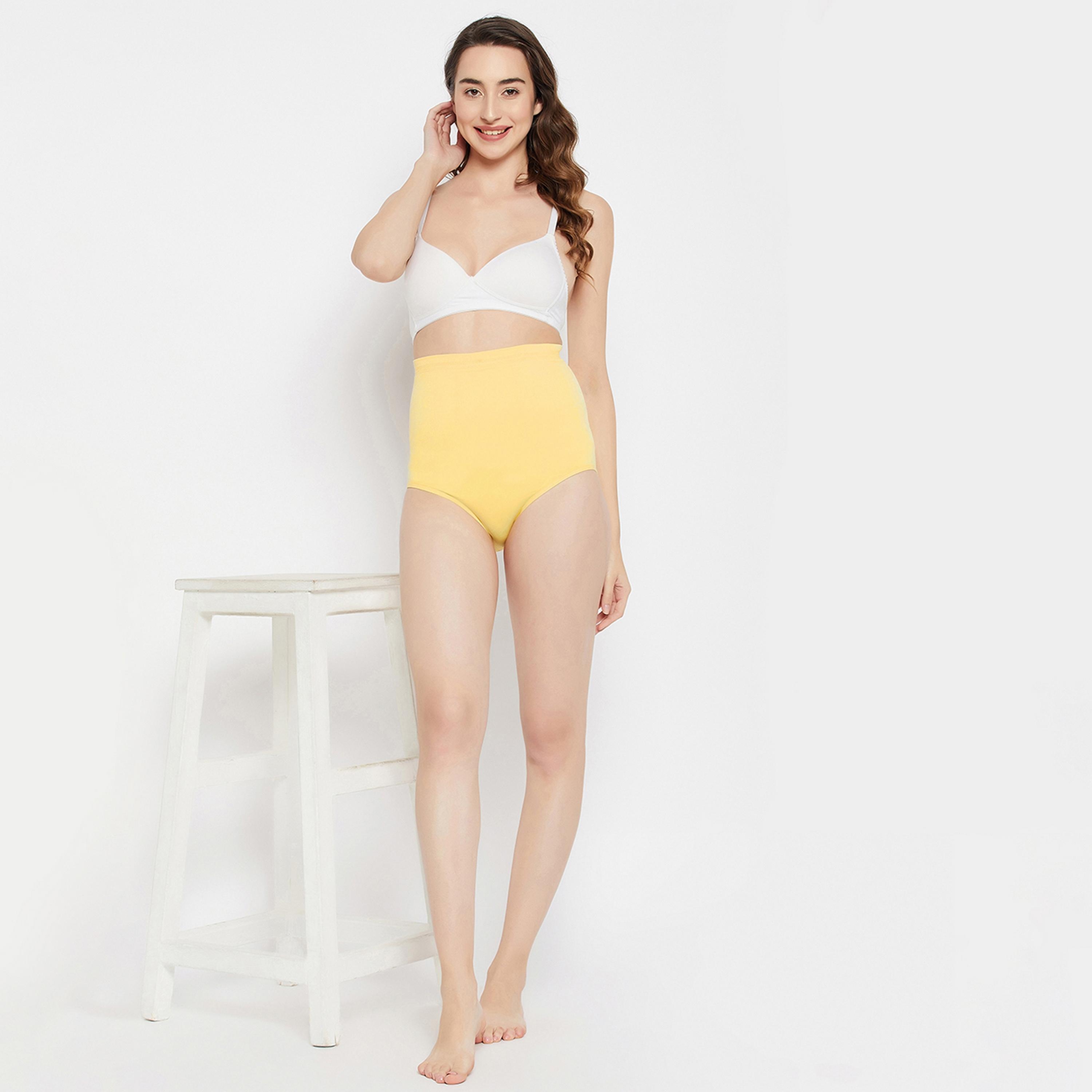 Clovia Women's Tummy Tucker With Silicon Grips - Light Skin Colour-women-clothing-lingerie-shapewear-image-2