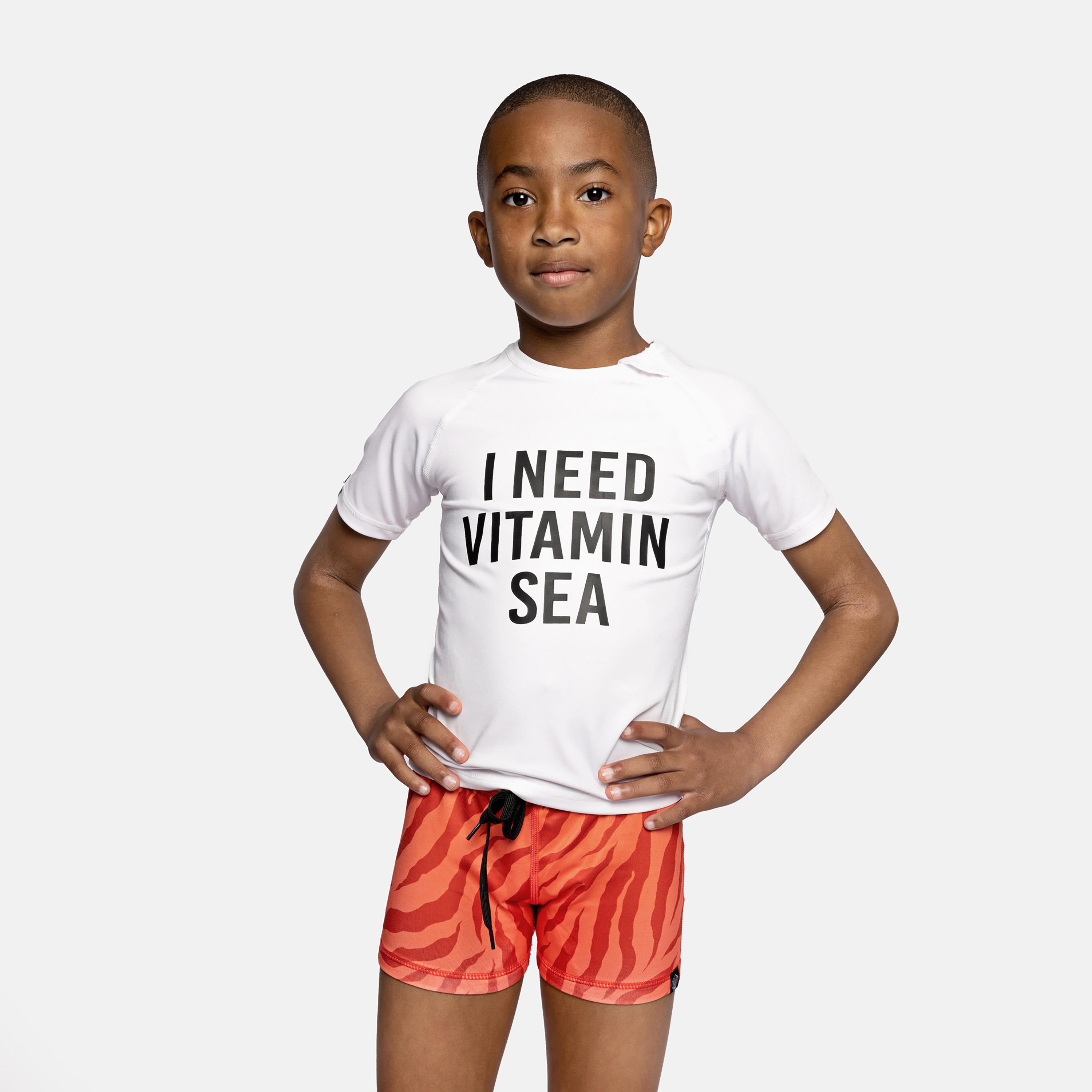 Beach & Bandits Stripes Of Love Printed Swim Shorts-boys-clothing-sportswear-swimwear-image-1