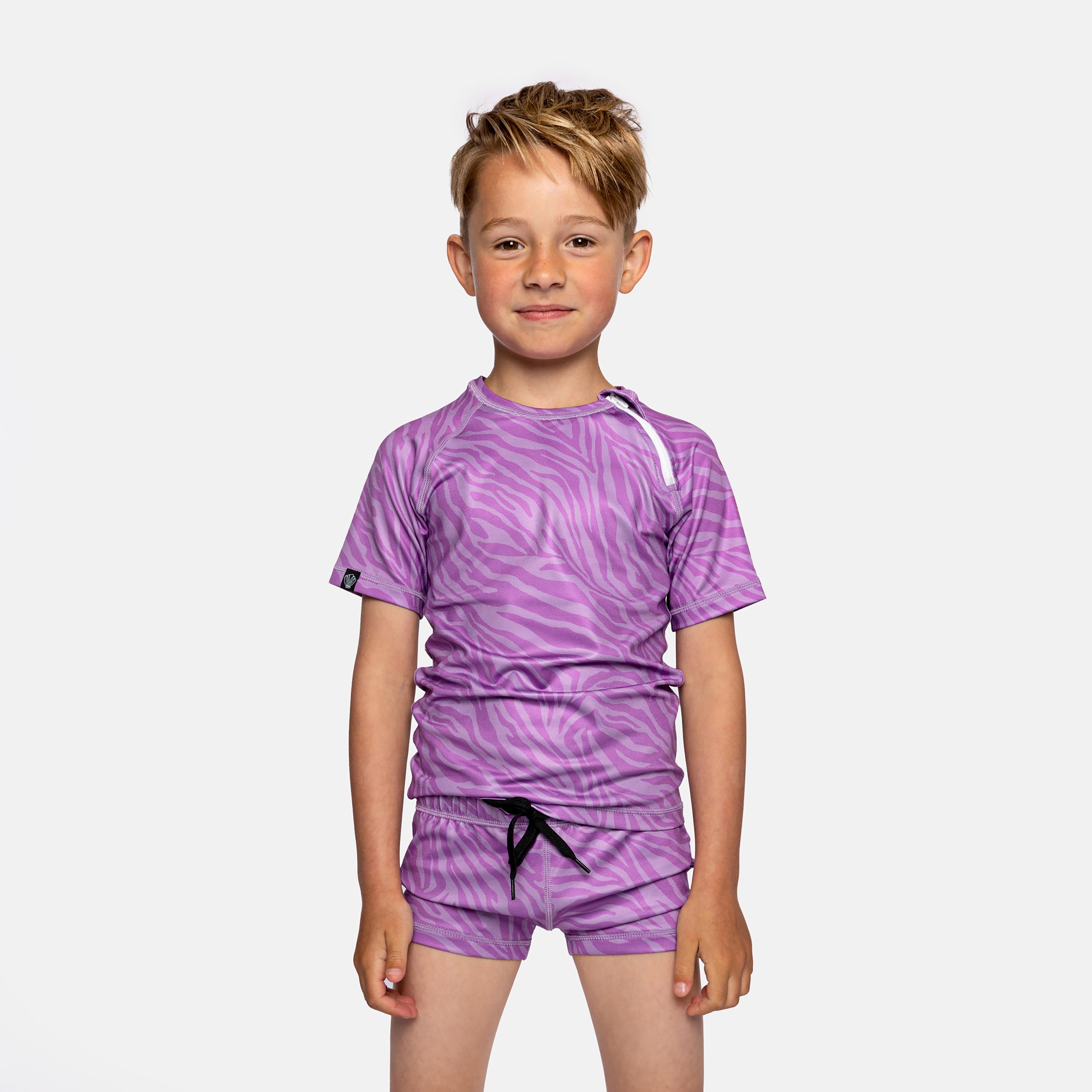 شورت سباحة مطبوع من بيتش آند بانديتس-boys-clothing-sportswear-swimwear-image-1