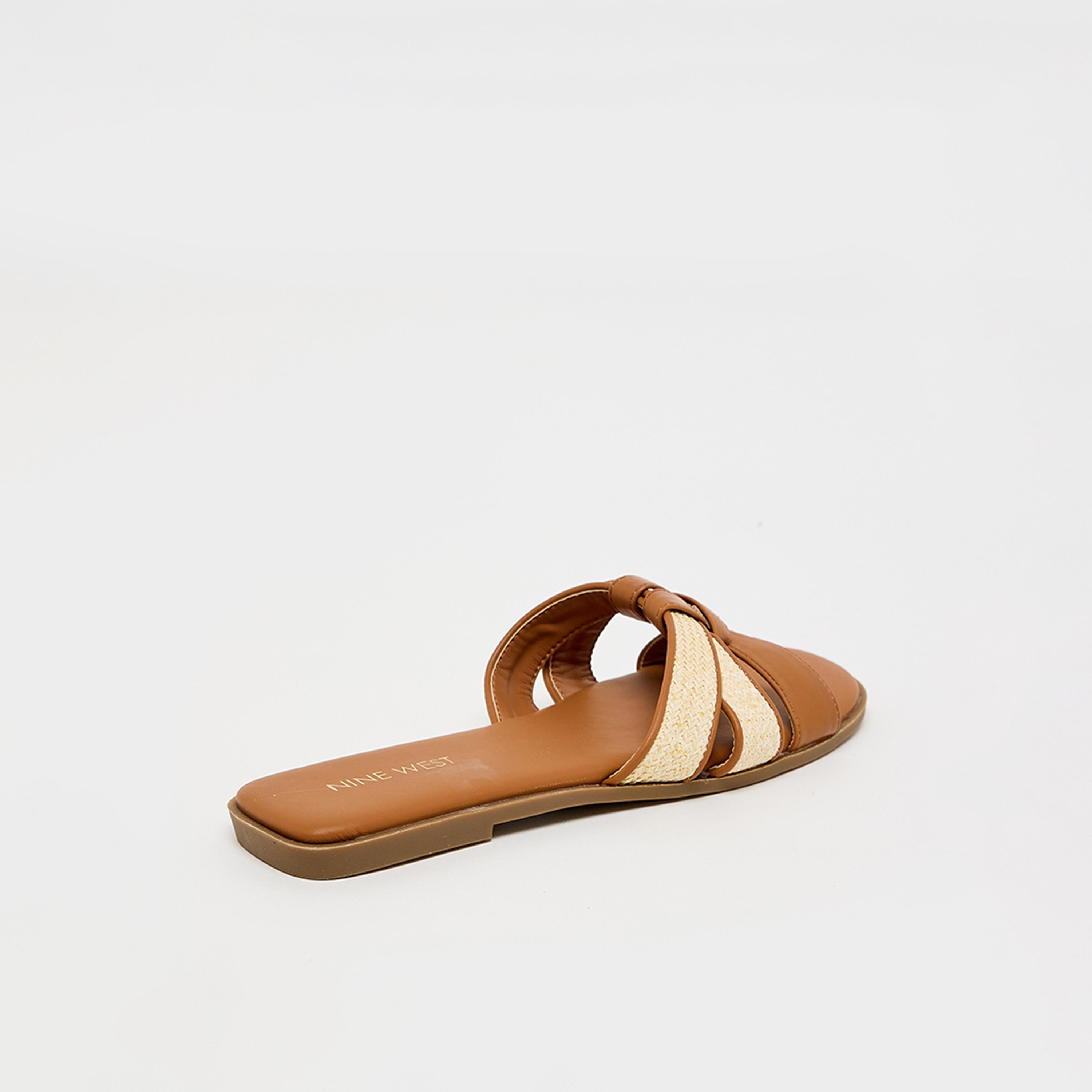 Nine West Women's Slip-On Slide Flat Sandals | SXH138527-women-shoes-sandals-flats-image-4