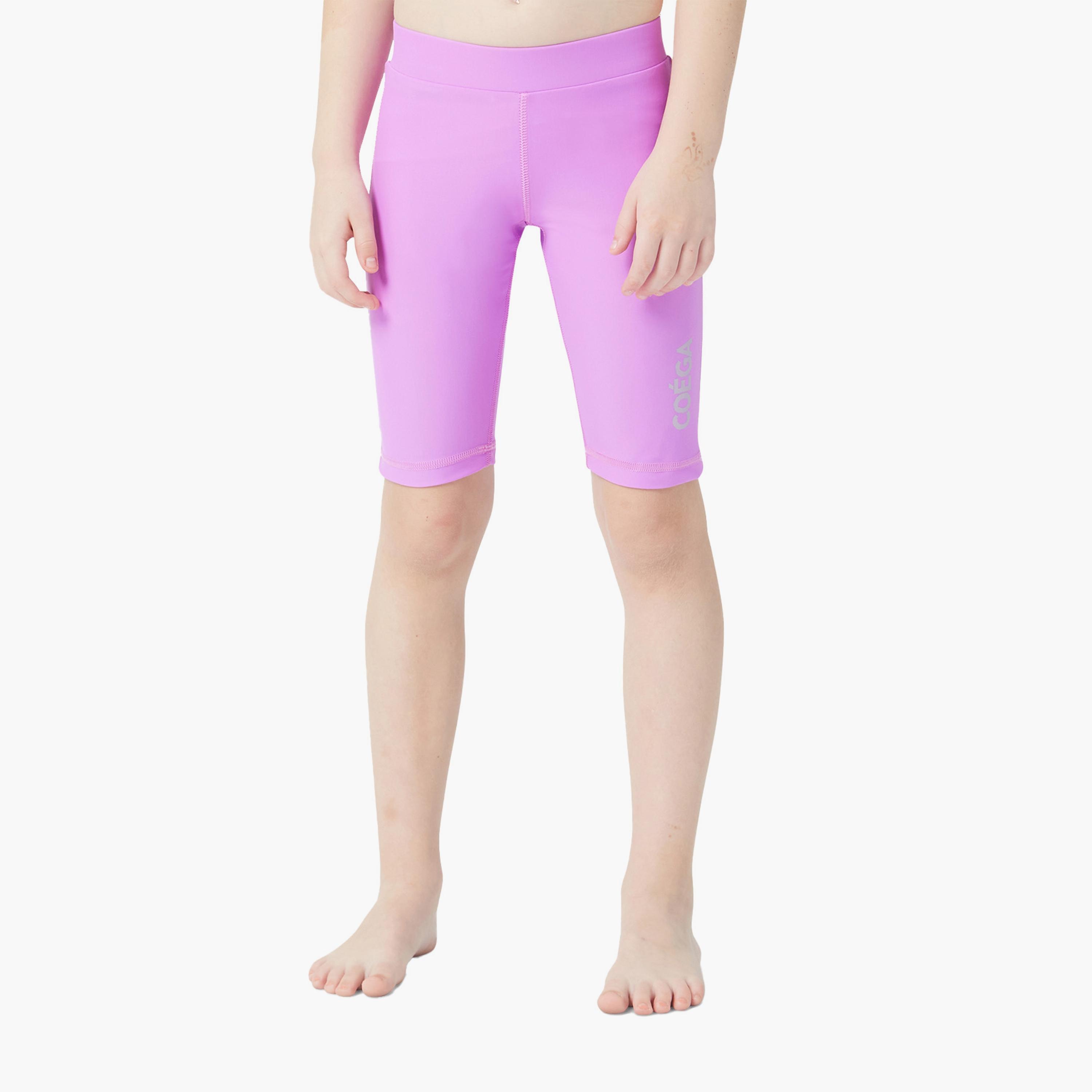 شورت سباحة للفتيات من COEGA طويل، باللون الوردي والأزرق-sports-gear-swimming-girl-image-2