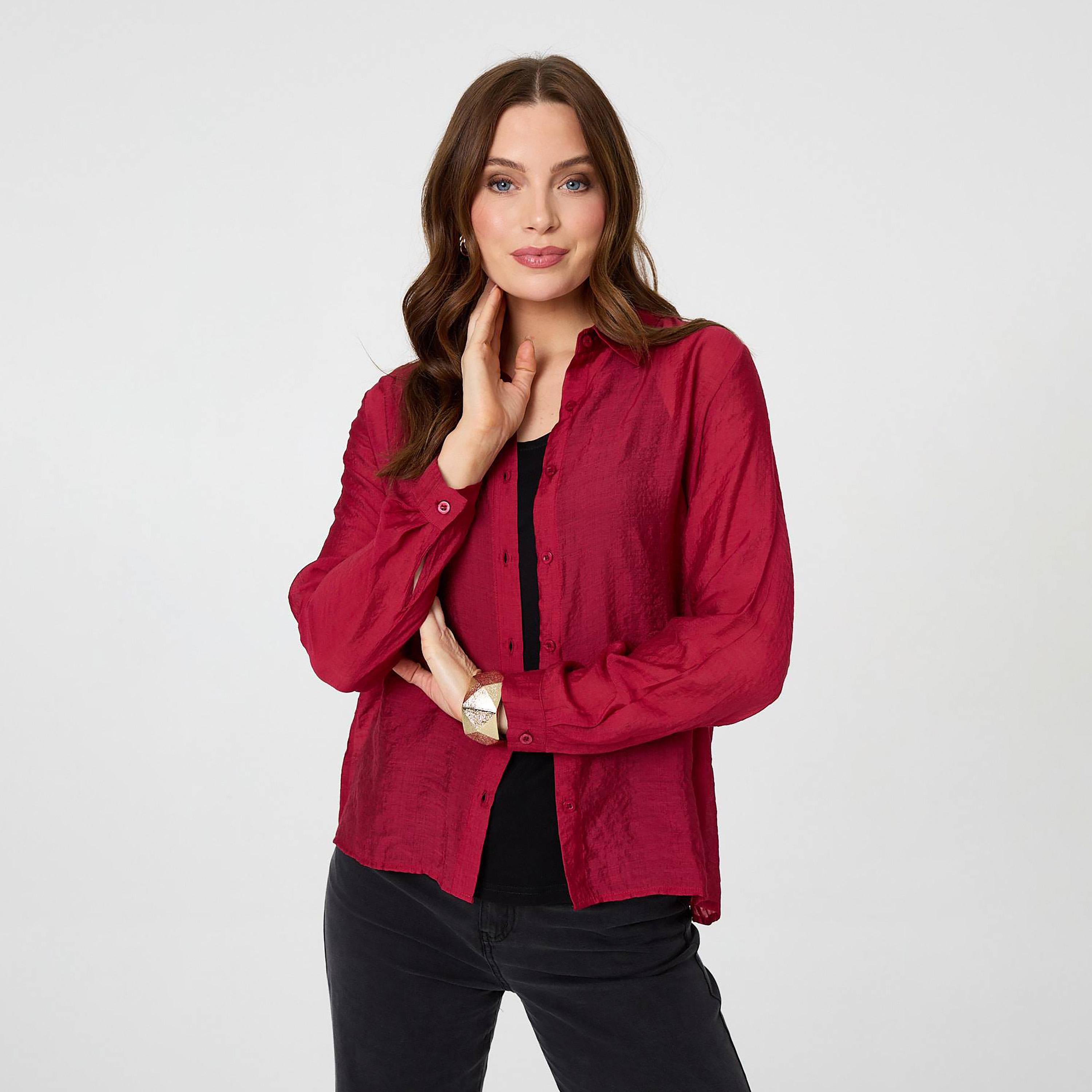 Izabel London Collared Women's Shirt-women-clothing-shirtsandblouses-shirts-image-1