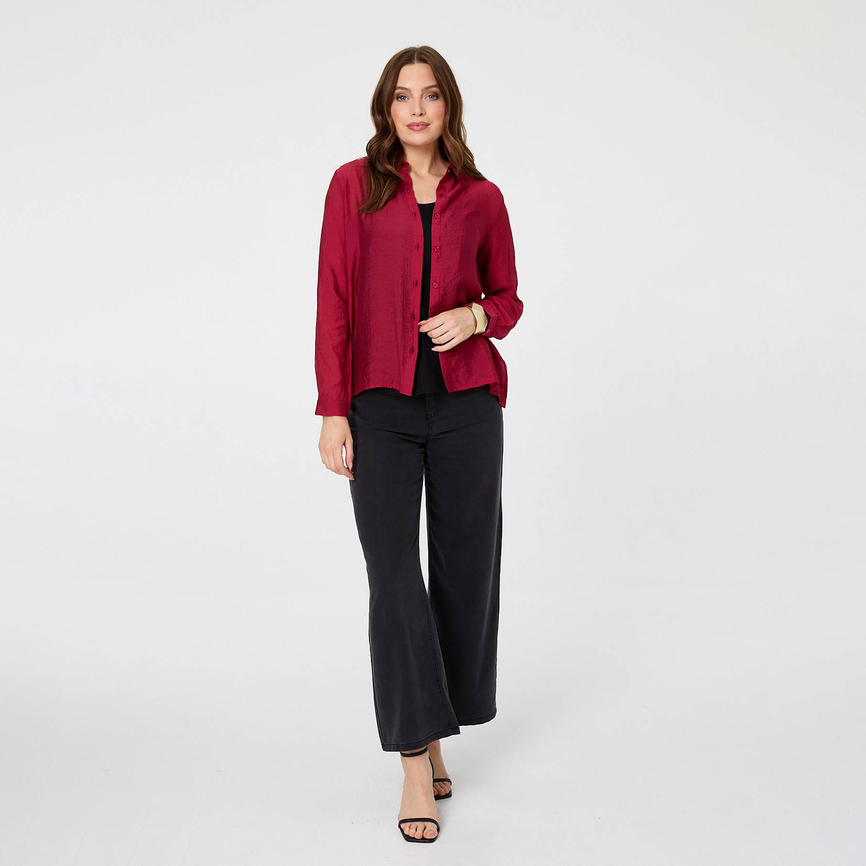 Izabel London Collared Women's Shirt-women-clothing-shirtsandblouses-shirts-image-2