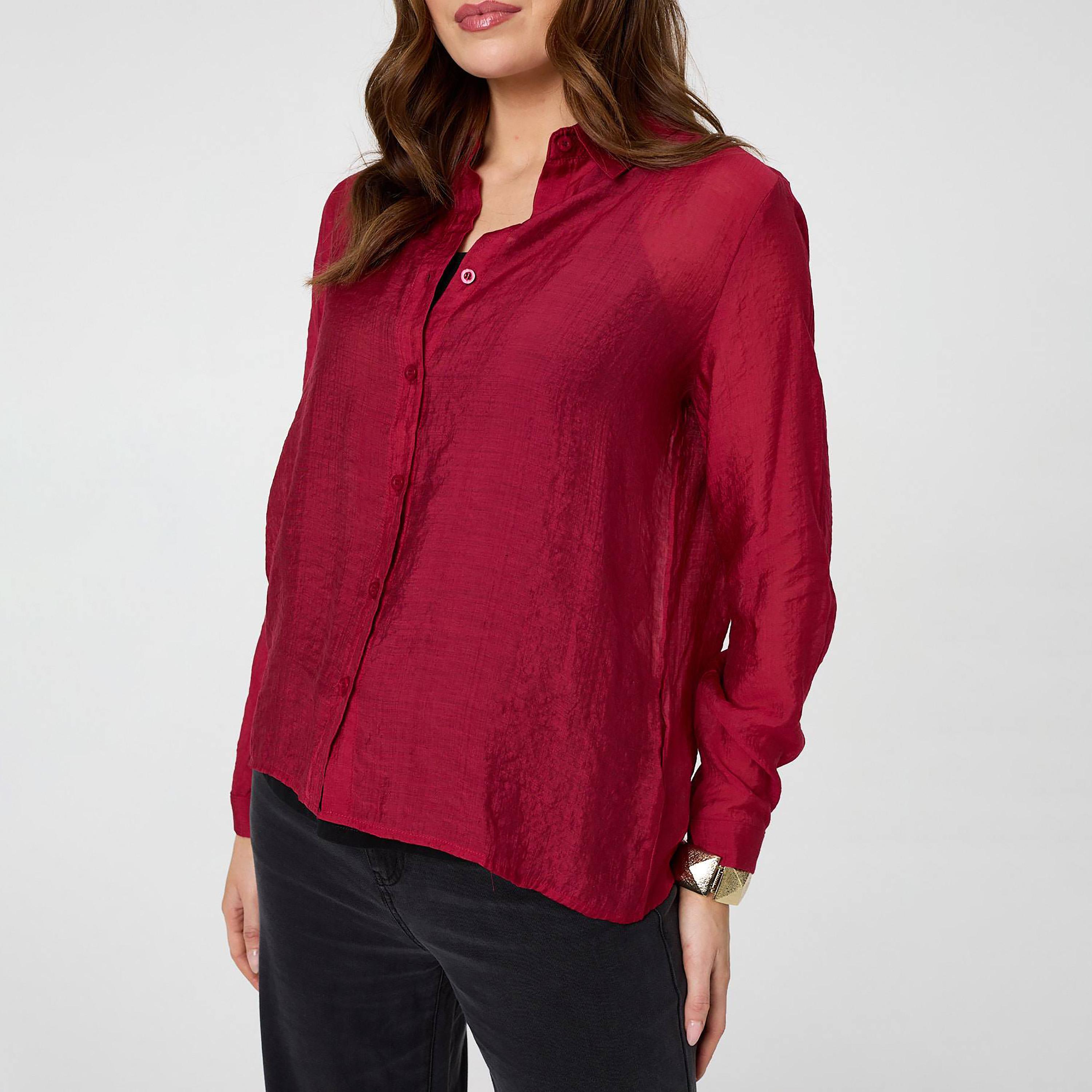 Izabel London Collared Women's Shirt-women-clothing-shirtsandblouses-shirts-image-4