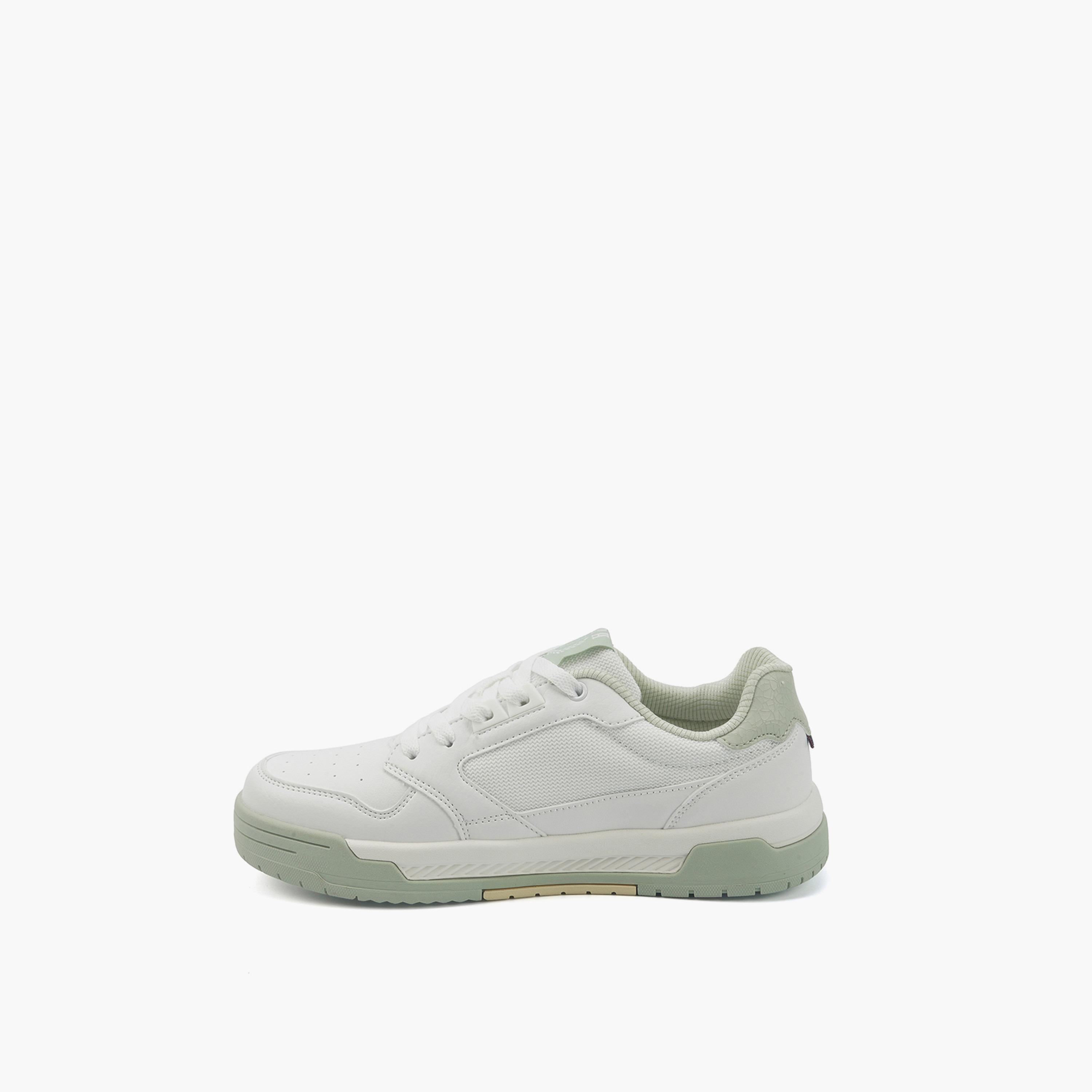 U.S. Polo Assn Women's Lace-Up Low Ankle Sneakers | TALIA-1-GLB-5PR-WOMEN-OD-women-shoes-sneakers-image-3