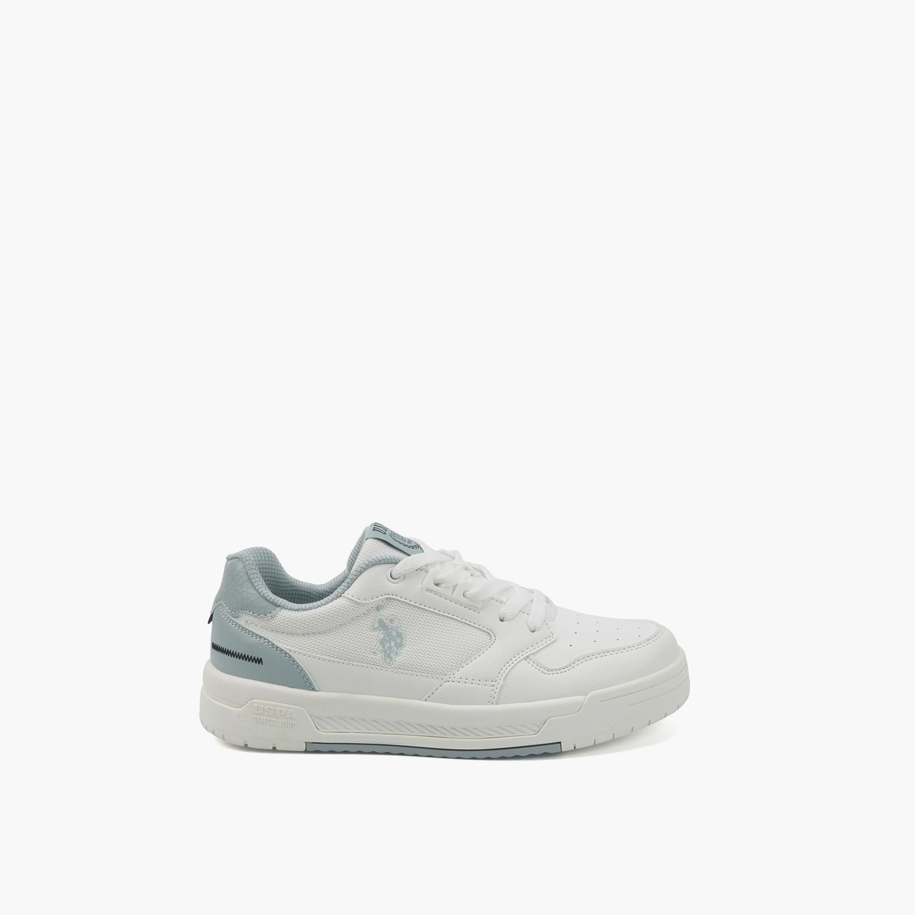 U.S. Polo Assn Women's Lace-Up Low Ankle Sneakers | TALIA-GLB-5PR-WOMEN-OD-women-shoes-sneakers-image-2