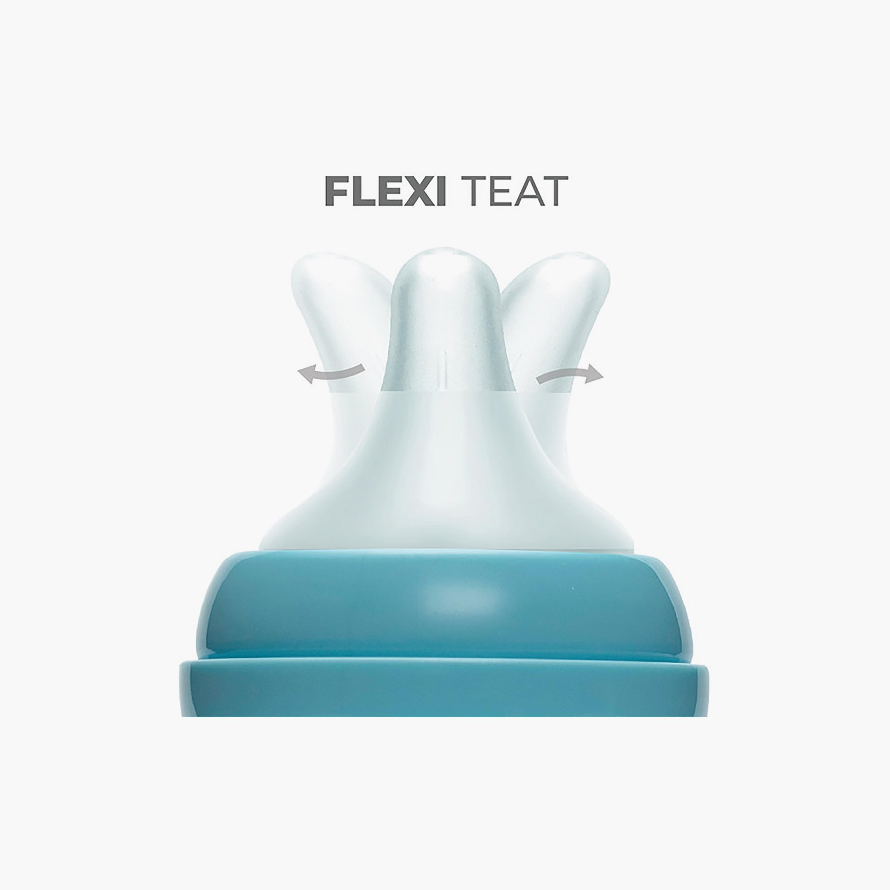 Nurtur Cozi Narrow Neck Silicone Teat - 3 Flow - Nude-baby-feeding-feedingbottles-bottlesandteats-image-5