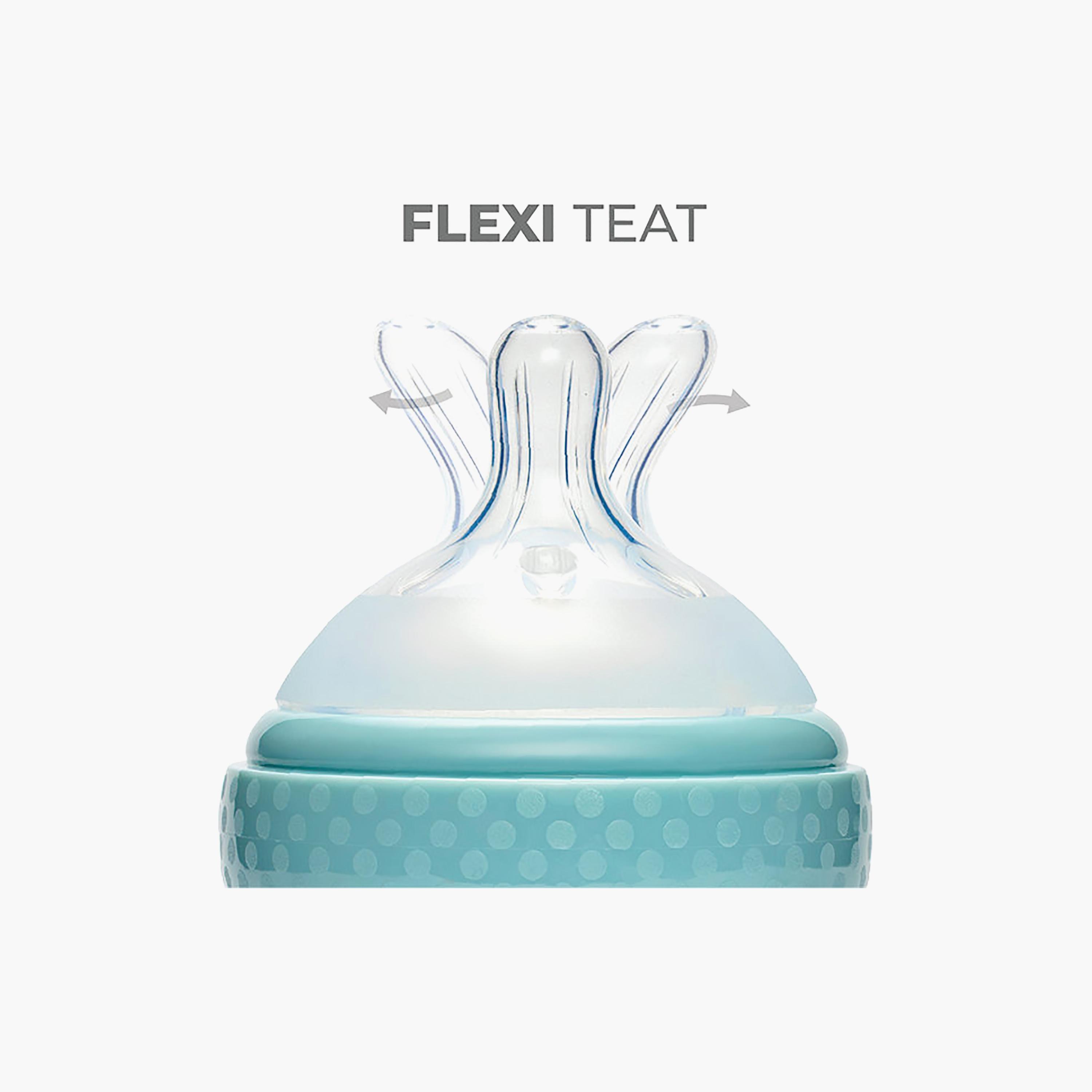 Nurtur Cozi Wide Neck Silicone Teat - 3 Flow - Nude-baby-feeding-feedingbottles-bottlesandteats-image-5