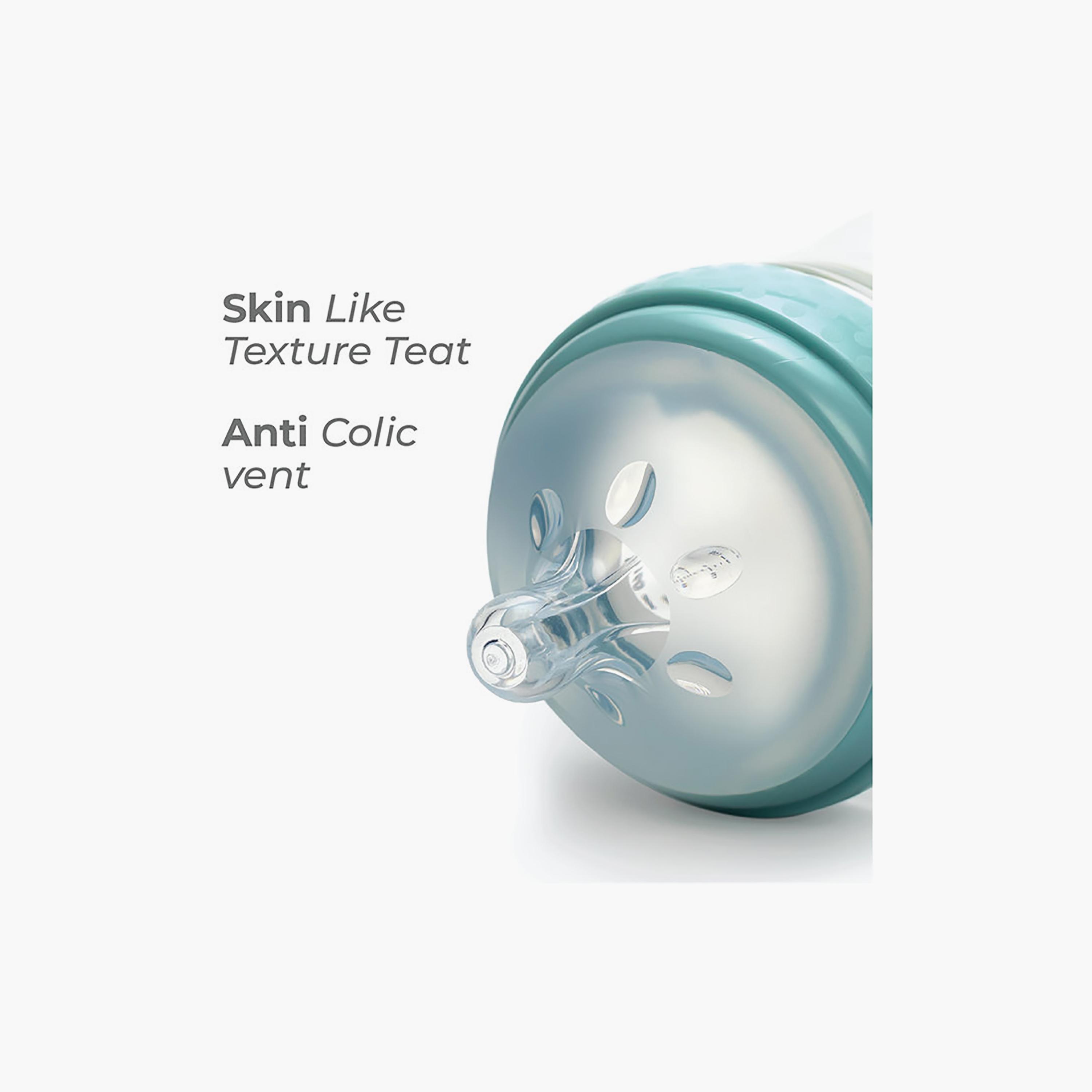 Nurtur Cozi Wide Neck Silicone Teat - 3 Flow - Nude-baby-feeding-feedingbottles-bottlesandteats-image-6