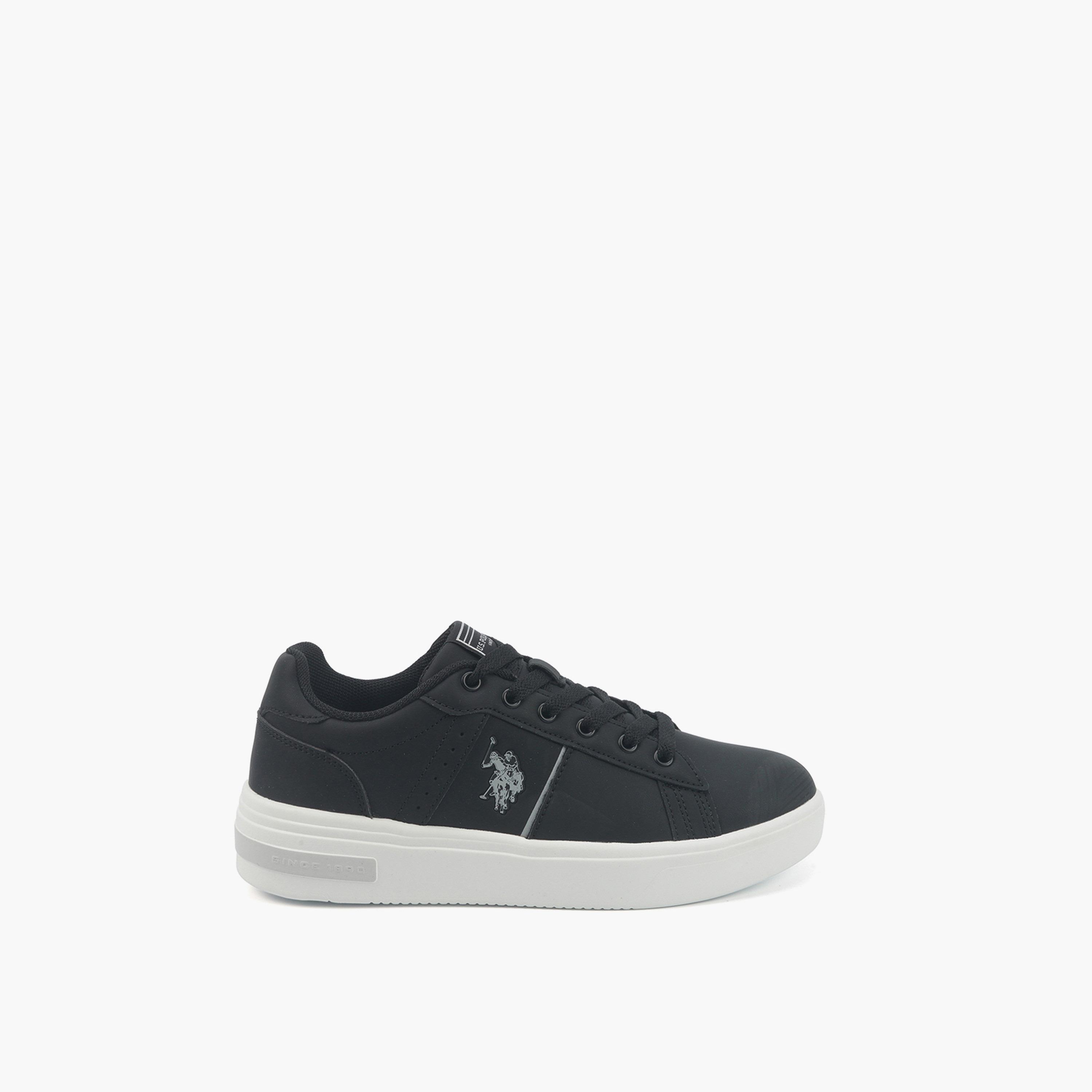 U.S. Polo Assn Women's Lace-Up Low Ankle Sneakers | TERRA-GLB-5PR-WOMEN-OD-women-shoes-sneakers-image-2