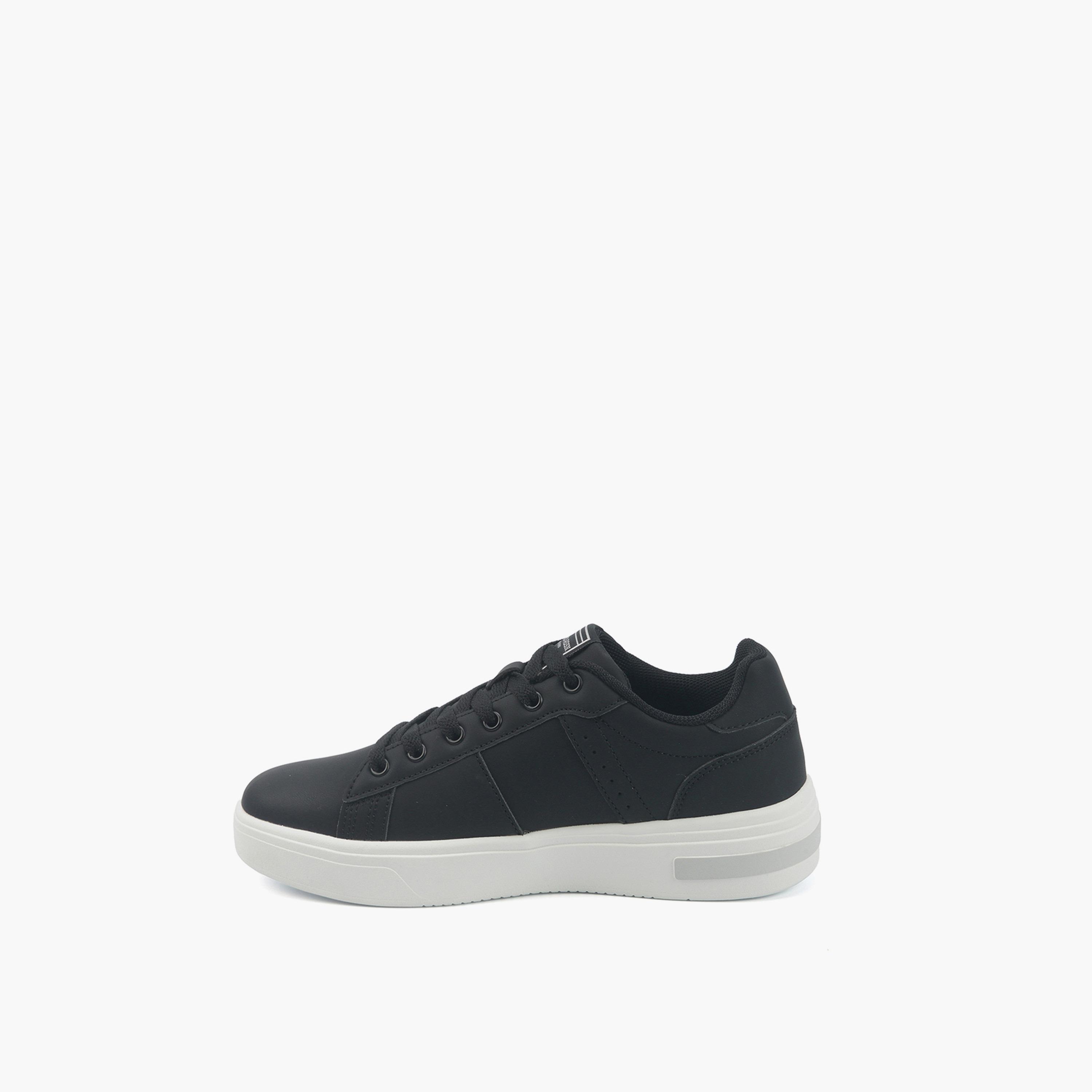 U.S. Polo Assn Women's Lace-Up Low Ankle Sneakers | TERRA-GLB-5PR-WOMEN-OD-women-shoes-sneakers-image-3