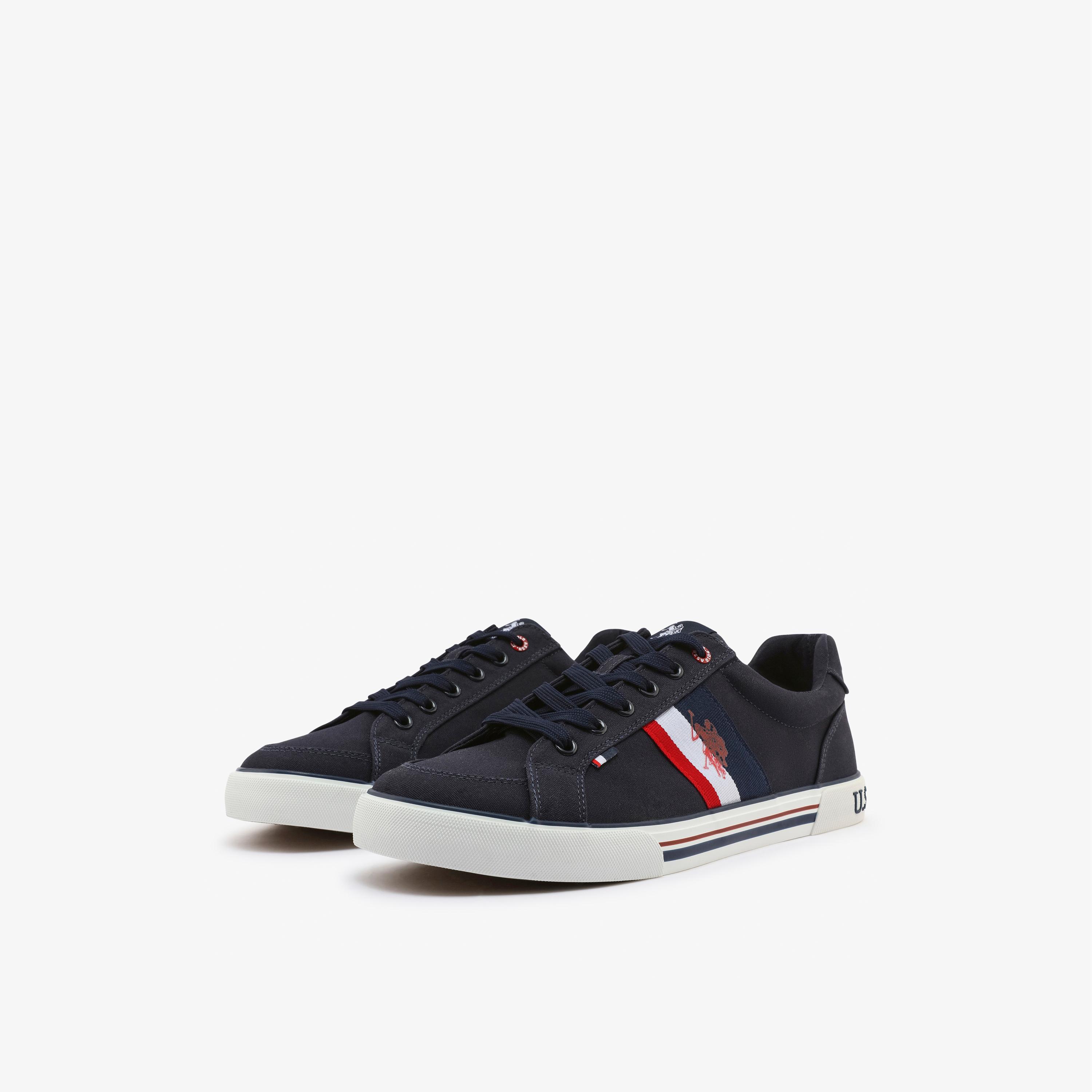U.S. Polo Assn Men's Lace-Up Low Ankle Sneakers | TETSY-GLB-6FX-men-shoes-sneakers-image-1