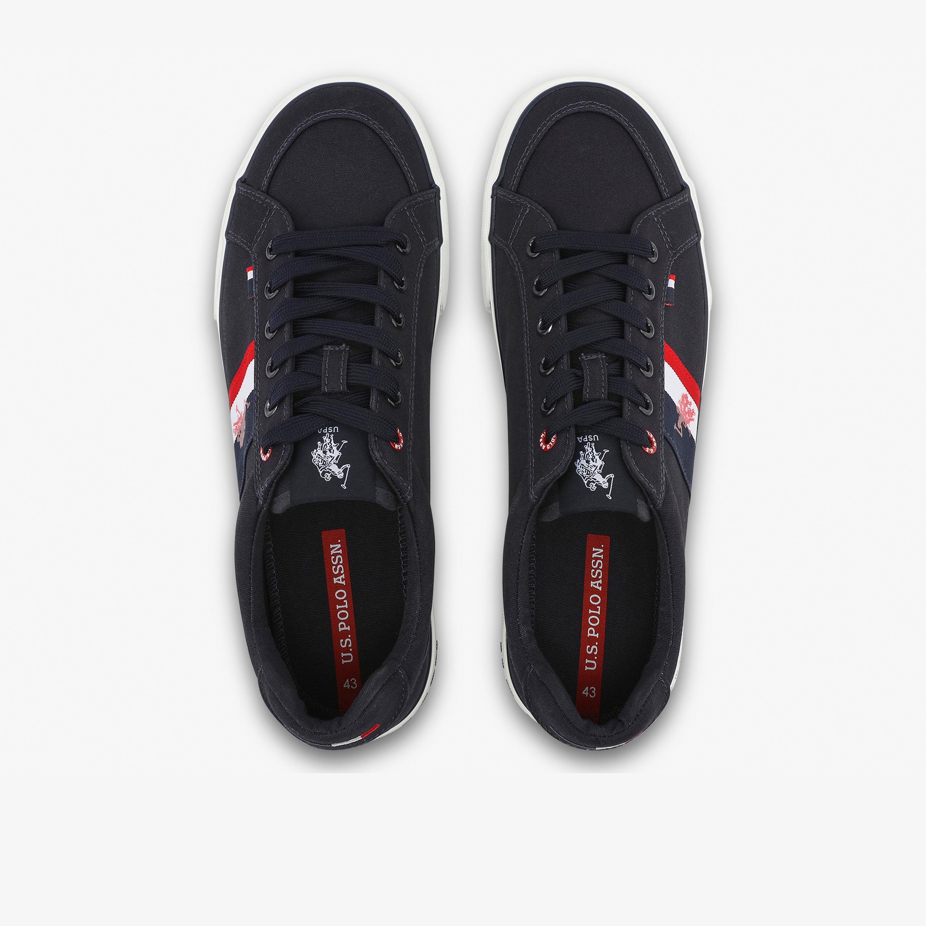 U.S. Polo Assn Men's Lace-Up Low Ankle Sneakers | TETSY-GLB-6FX-men-shoes-sneakers-image-4