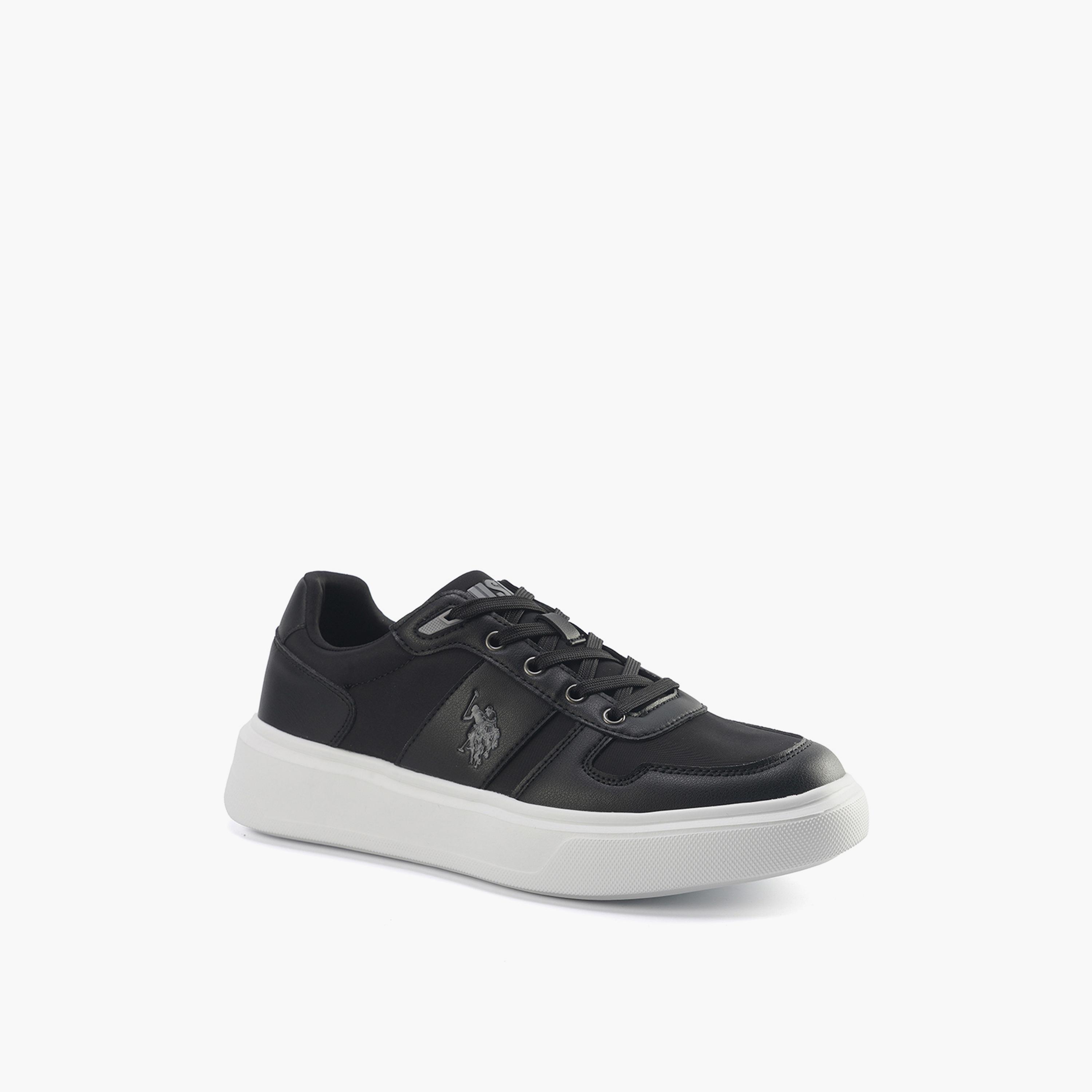 يو إس بولو أسوسييشن. - حذاء رياضي رجالي برباط للكاحل | TIAGO_GLB_5PR_MEN_OD-men-shoes-sneakers-image-1