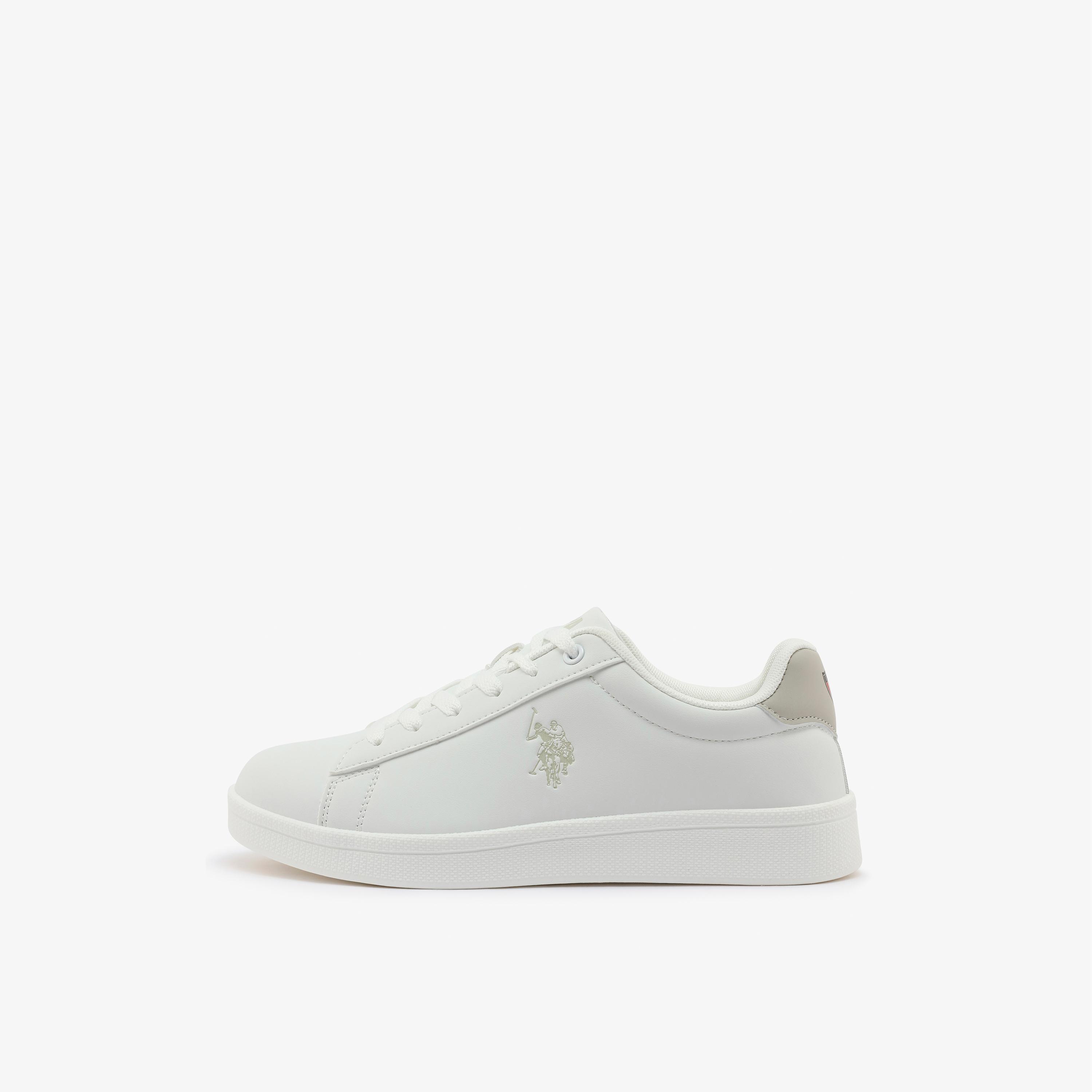 U.S. Polo Assn Women's Lace-Up Flat Low Ankle Sneakers | TIBET-PU-WMN-GLB-6FX-women-shoes-sneakers-image-2