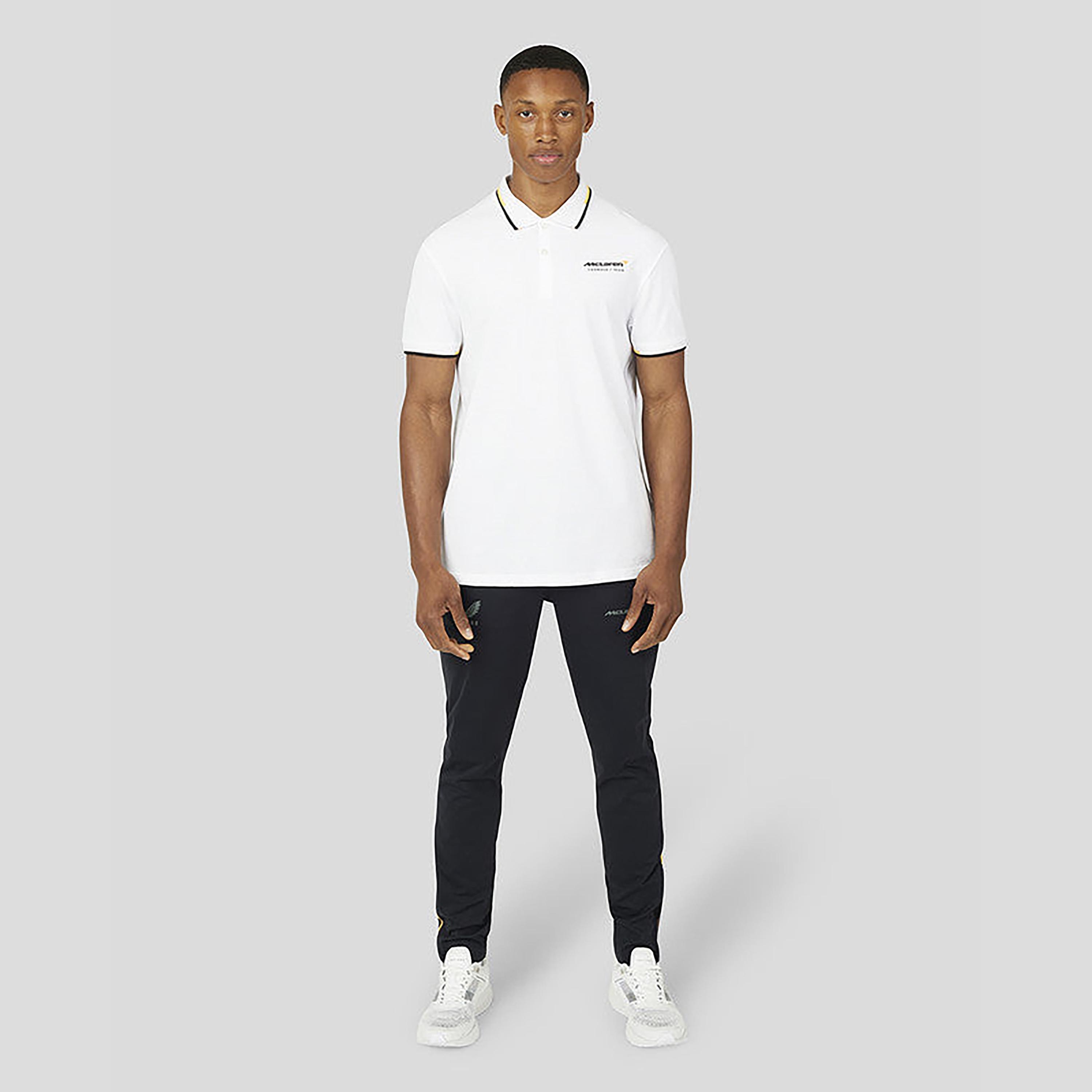 Castore Men's Collar Neck Short Sleeves Core Polo T-Shirt - White-men-clothing-sportswearandactivewear-tshirtsandpolos-image-3