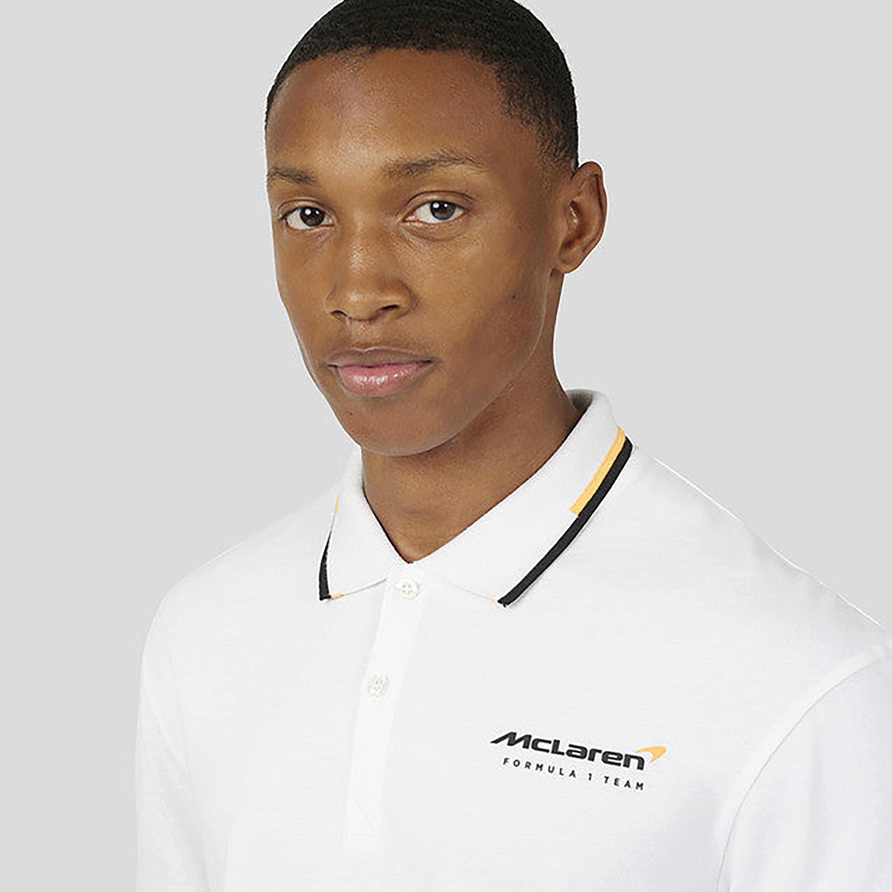 Castore Men's Collar Neck Short Sleeves Core Polo T-Shirt - White-men-clothing-sportswearandactivewear-tshirtsandpolos-image-4