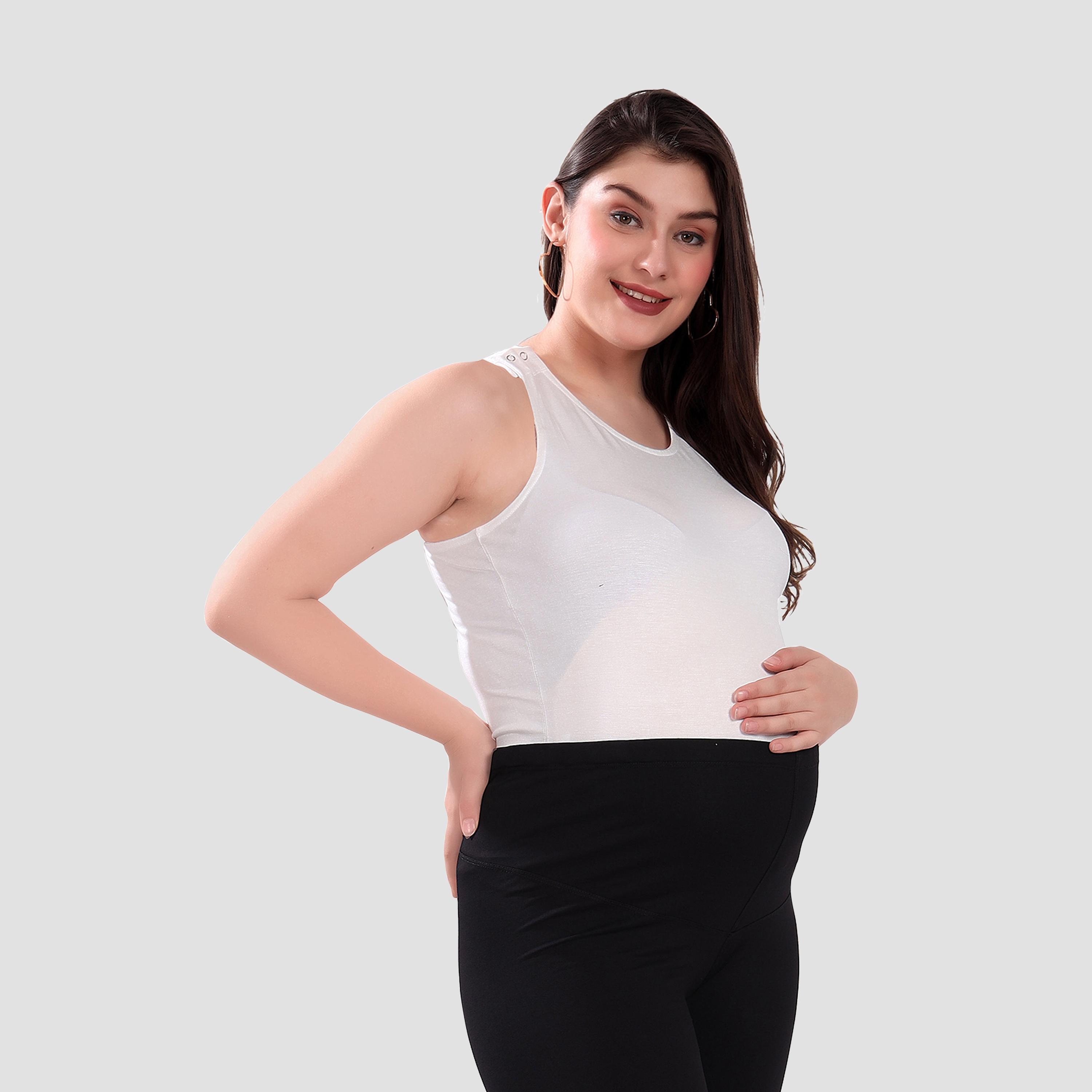 بنطلون ليجنز رياضي أساسي للحوامل من تامي-women-clothing-maternity-bottoms-image-3