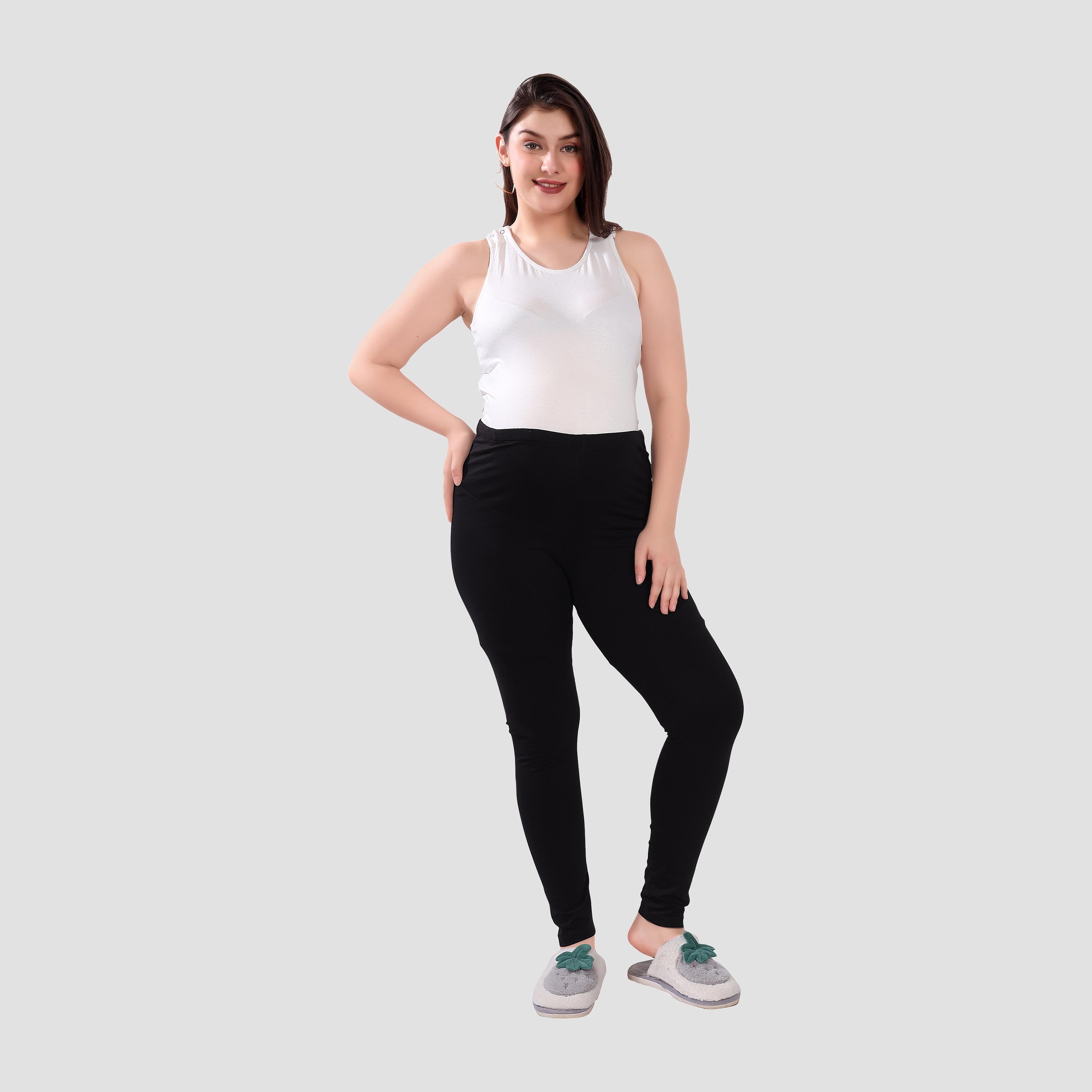 بنطلون ليجنز رياضي أساسي للحوامل من تامي-women-clothing-maternity-bottoms-image-5