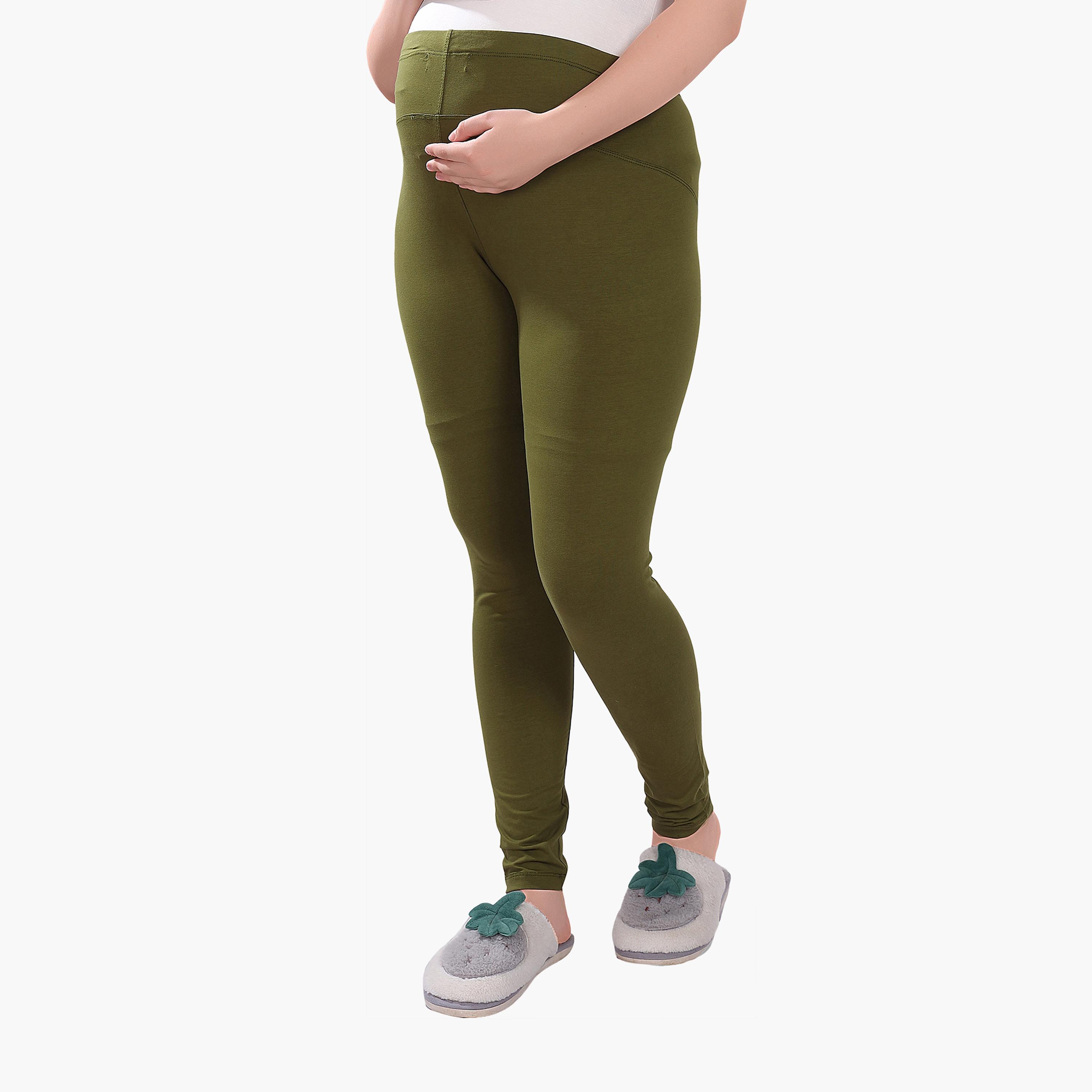Tummy Maternity Activewear Leggings-women-clothing-maternity-bottoms-image-2