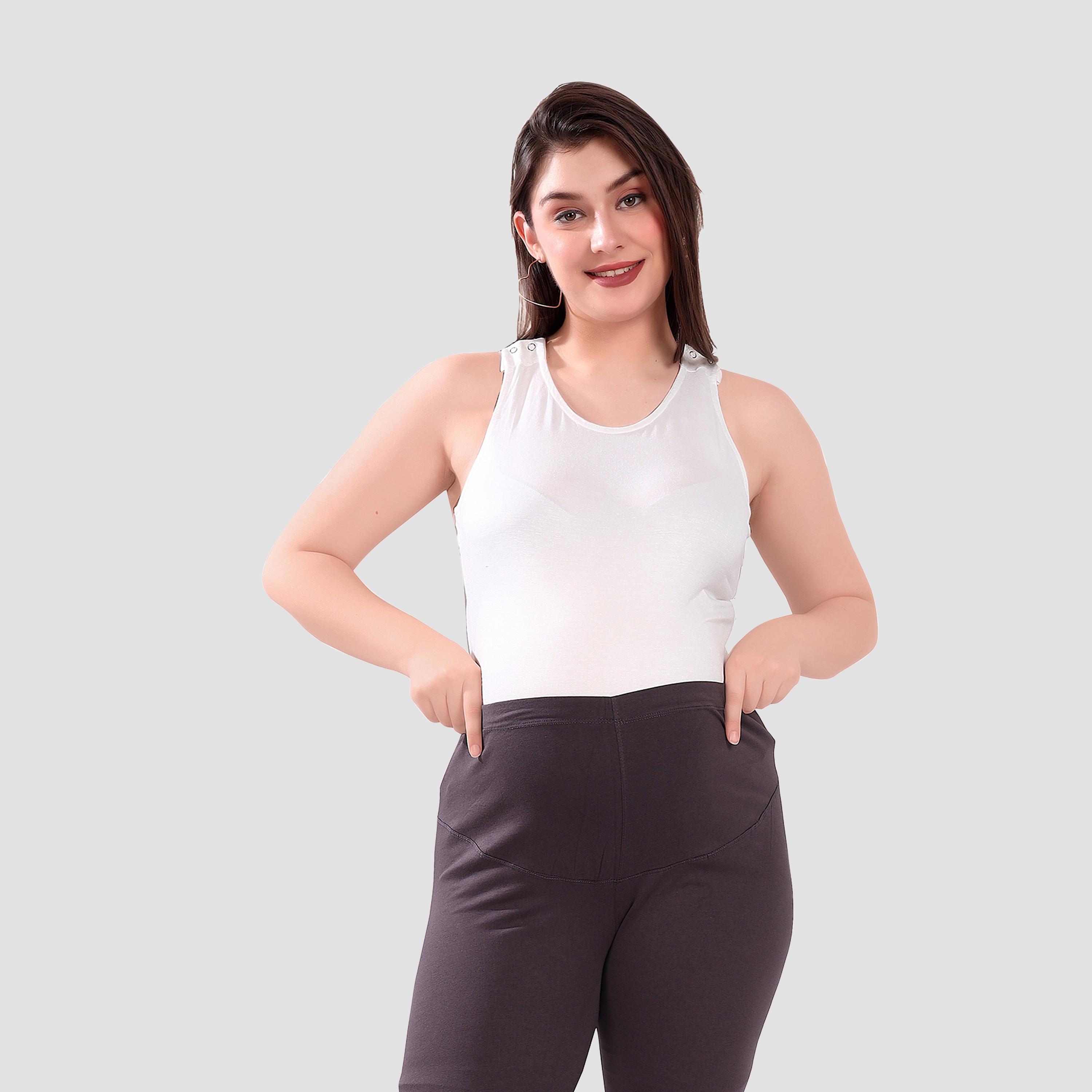 Tummy Stretchable Maternity Activewear Leggings-women-clothing-maternity-bottoms-image-1