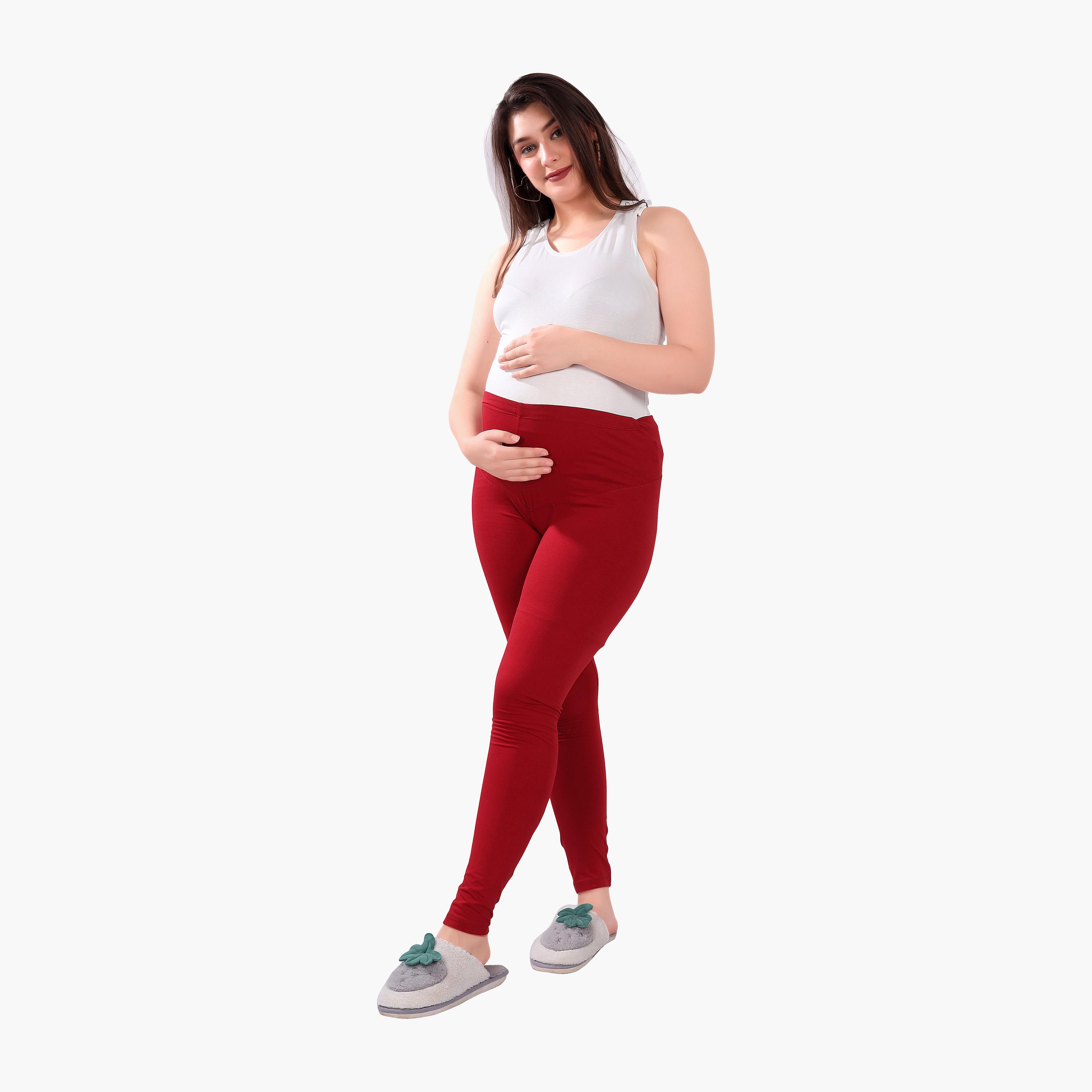 Tummy Maternity Activewear Leggings-women-clothing-maternity-bottoms-image-5