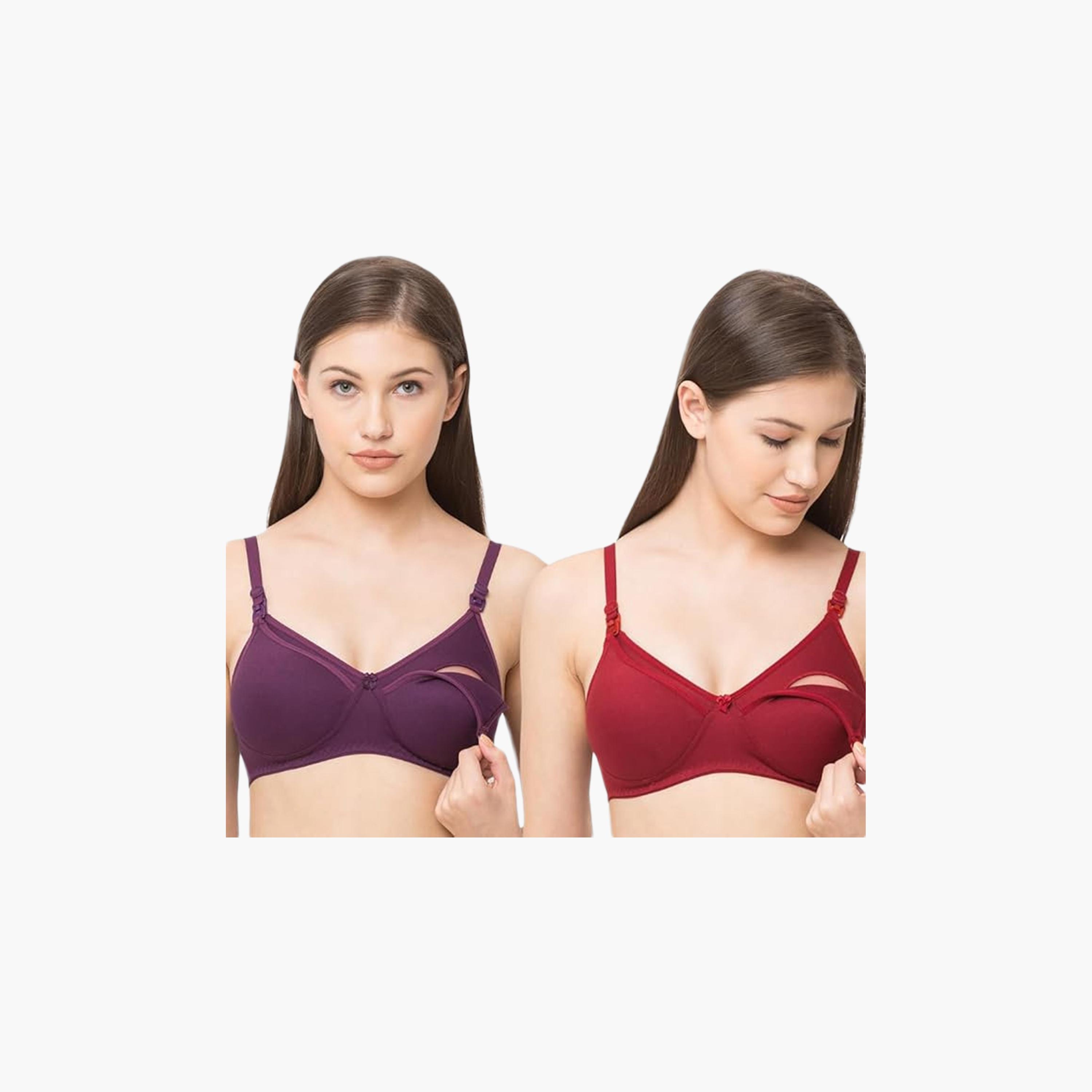Tummy Pack of 2 Cotton Maternity Bra-women-clothing-maternity-lingerie-bras-image-5