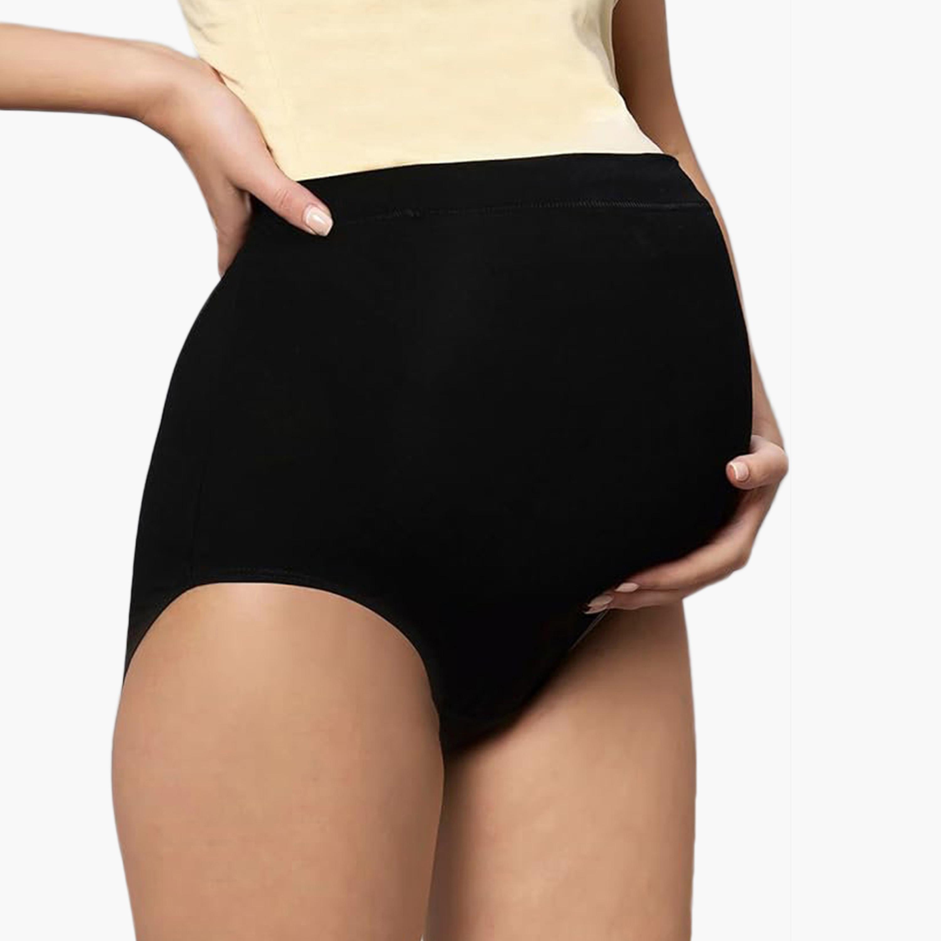 Tummy Bamboo Cotton High Waist Maternity Postpartum Panty-women-clothing-maternity-lingerie-shapewear-image-1