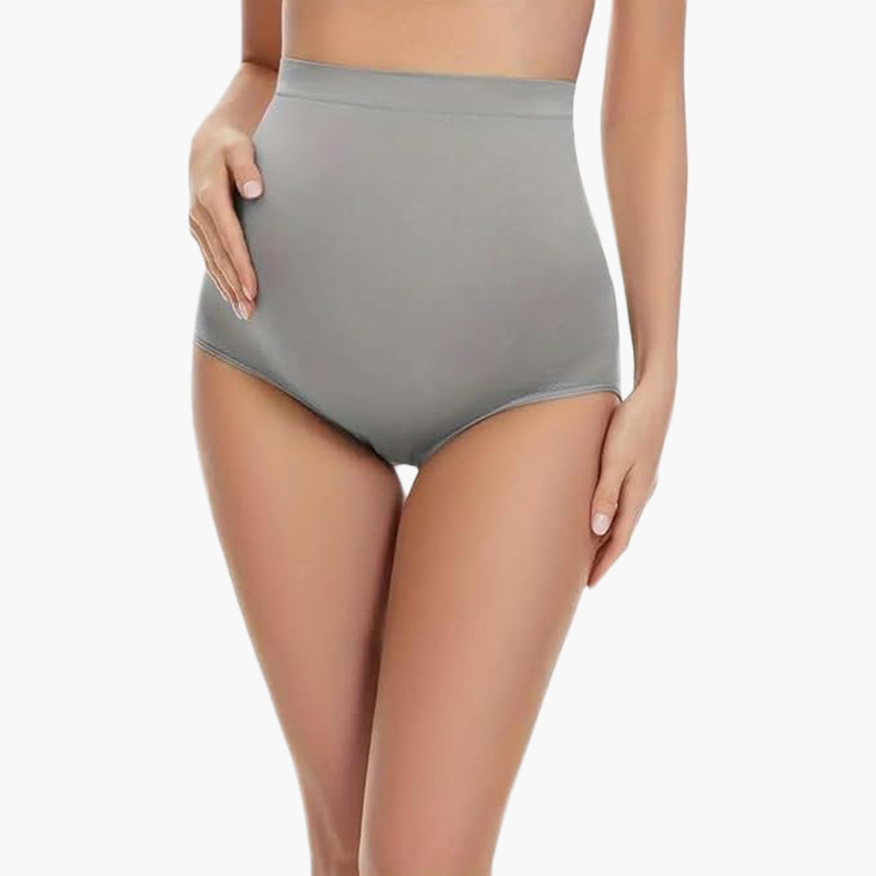 Tummy Bamboo Cotton High Waist Maternity Postpartum Panty-women-clothing-maternity-lingerie-shapewear-image-1