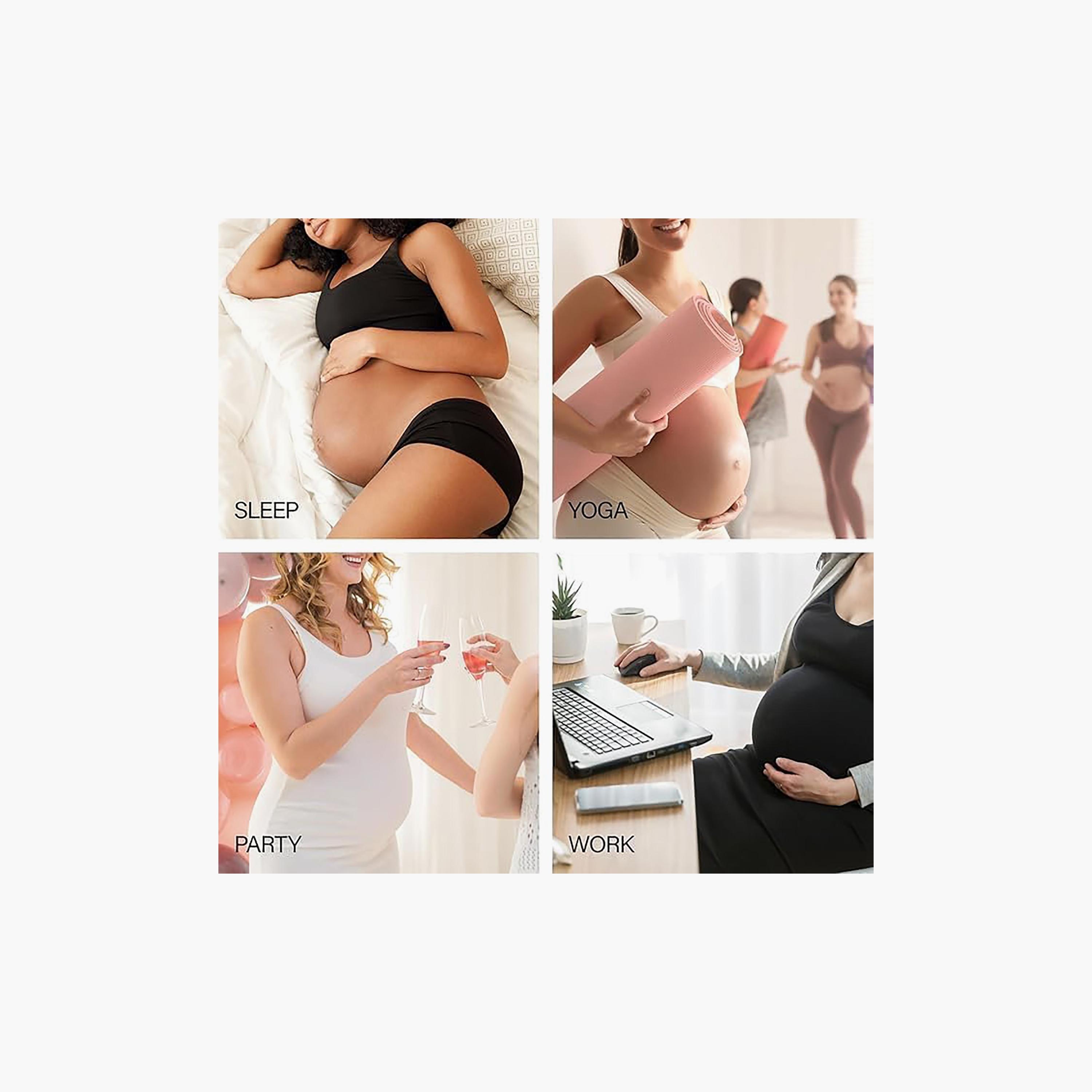Tummy Bamboo Cotton High Waist Maternity Postpartum Panty-women-clothing-maternity-lingerie-shapewear-image-4