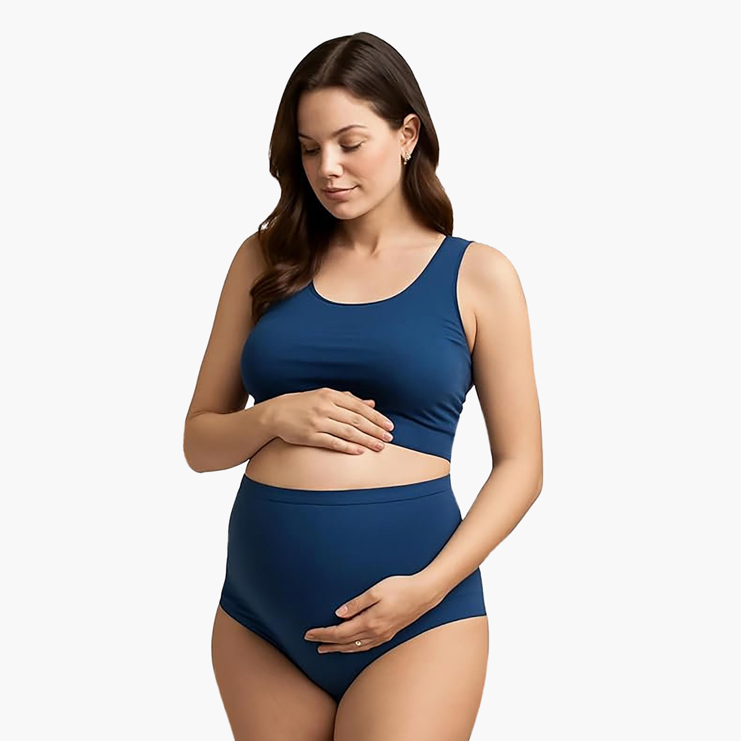 Tummy Pack of 4 High Waist Maternity Panties-women-clothing-maternity-lingerie-shapewear-image-2