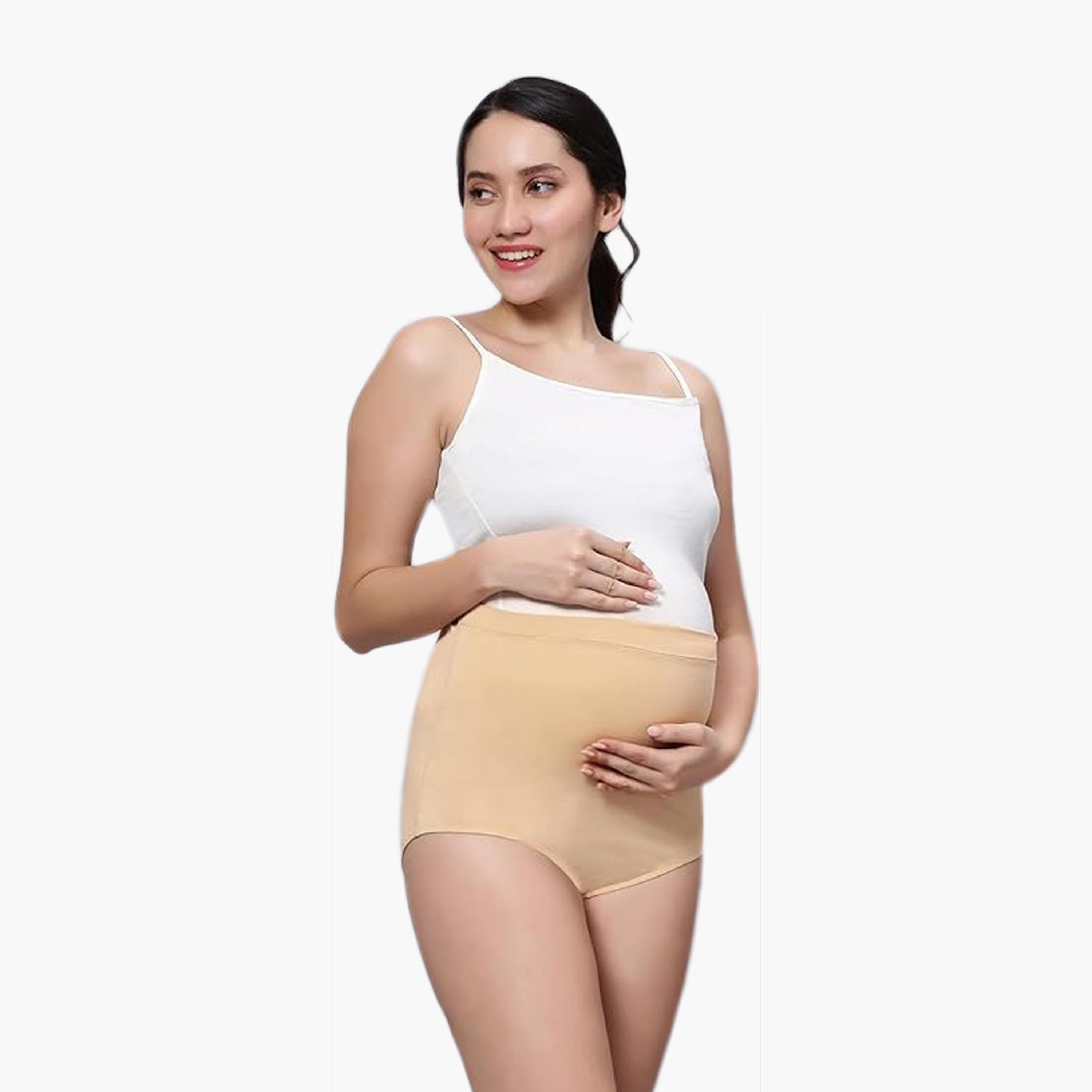 Tummy Bamboo Cotton High Waist Maternity Postpartum Panty-women-clothing-maternity-lingerie-shapewear-image-2