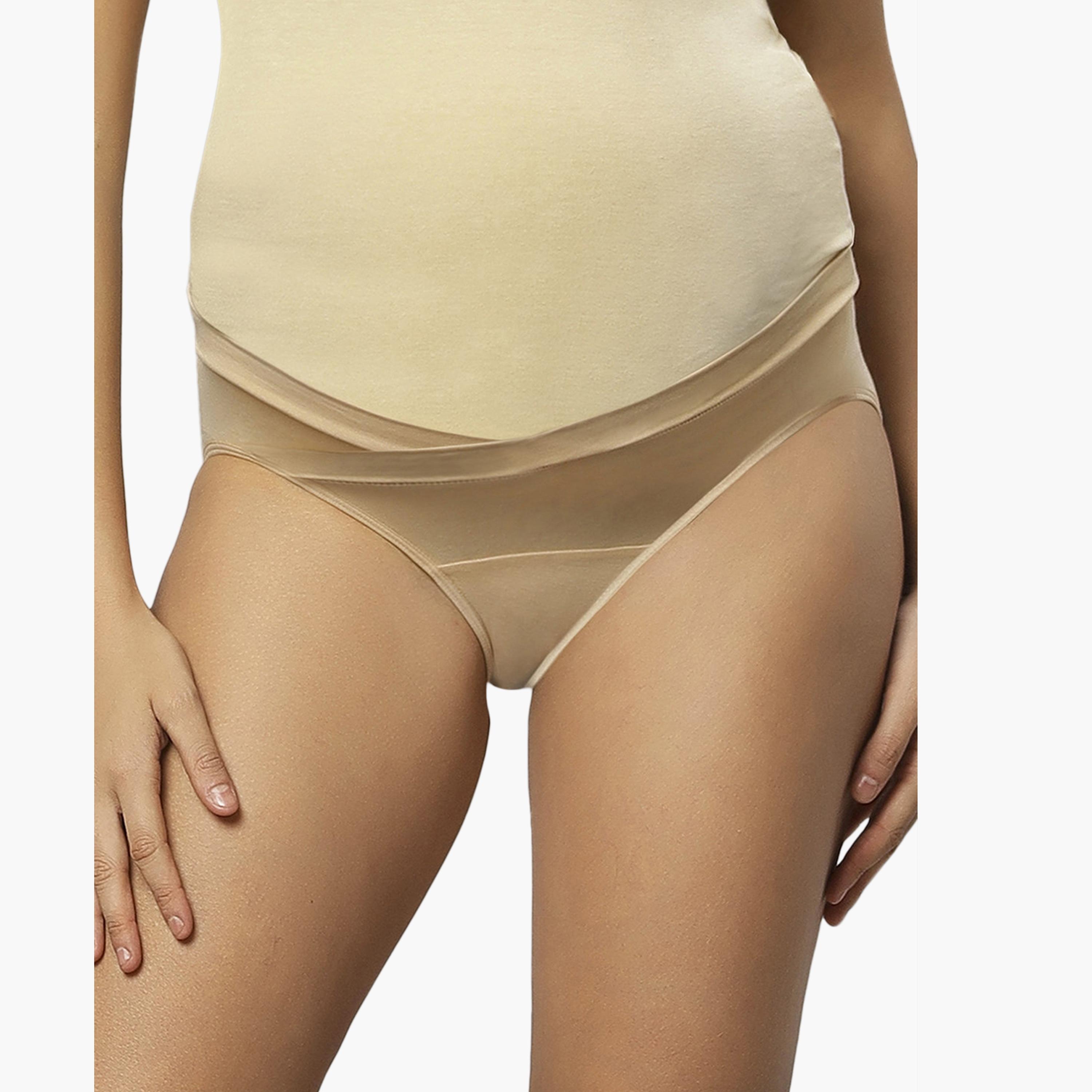 Tummy Pack of 10 Bamboo Cotton Low Waist Maternity Panties-women-clothing-maternity-lingerie-panties-image-3