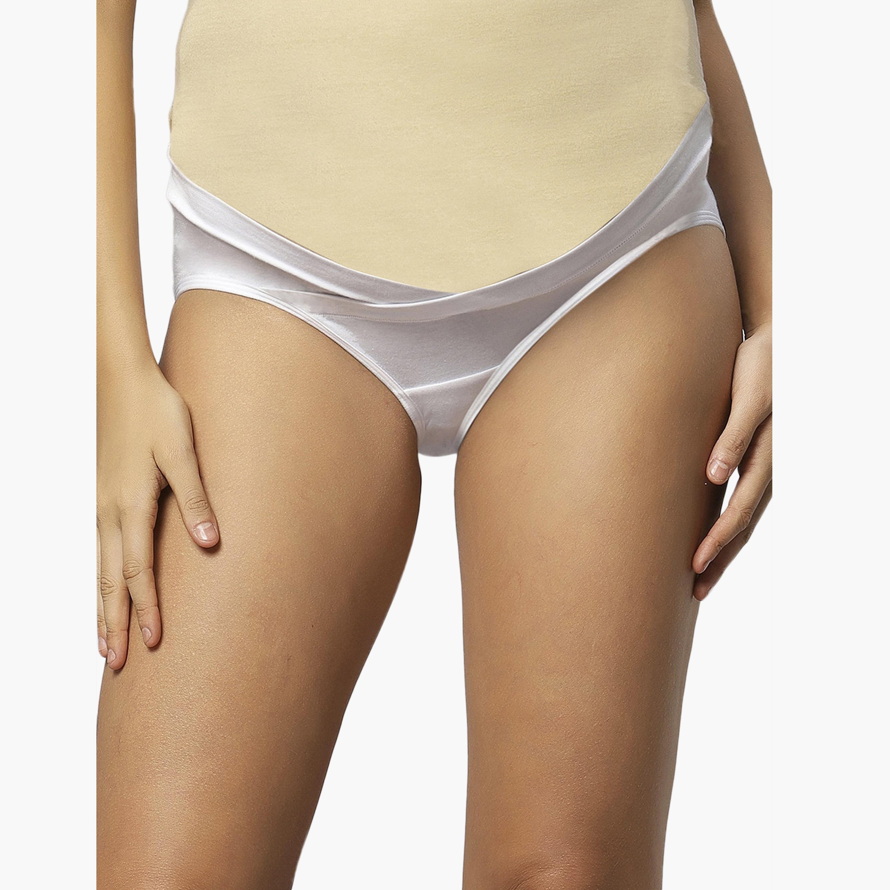 Tummy Pack of 3 Bamboo Cotton Low Waist Maternity Panties-women-clothing-maternity-lingerie-panties-image-3