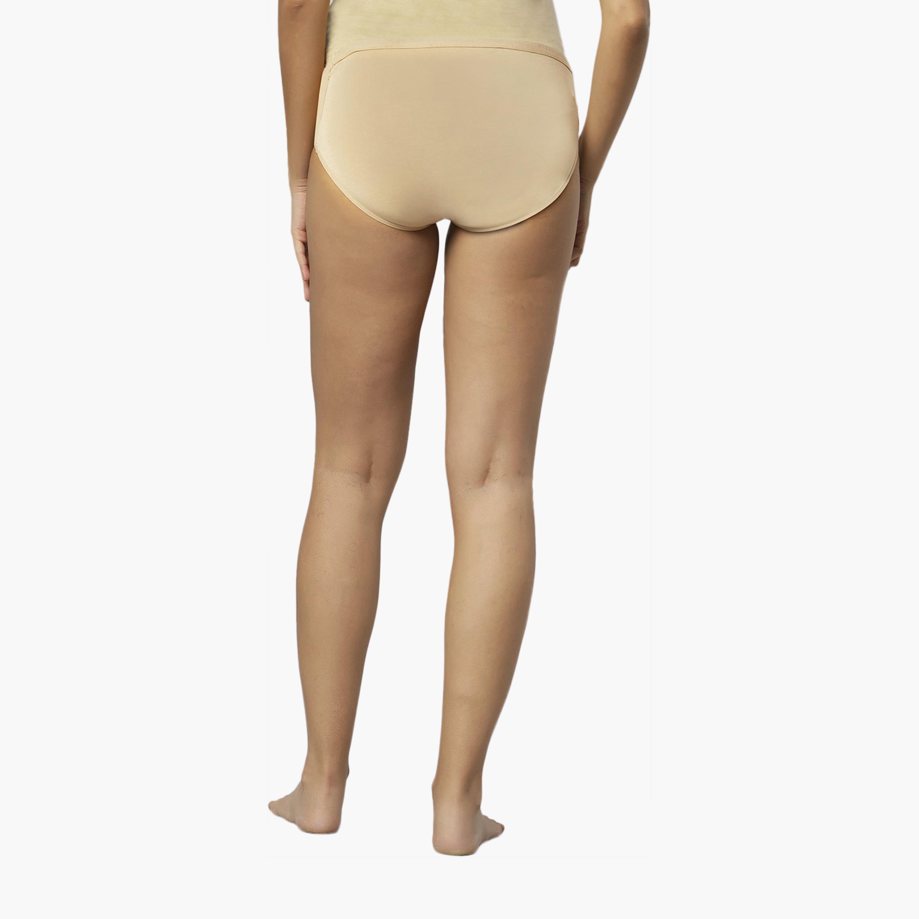 Tummy Pack of 5 Bamboo Cotton Low Waist Maternity Panties-women-clothing-maternity-lingerie-panties-image-7