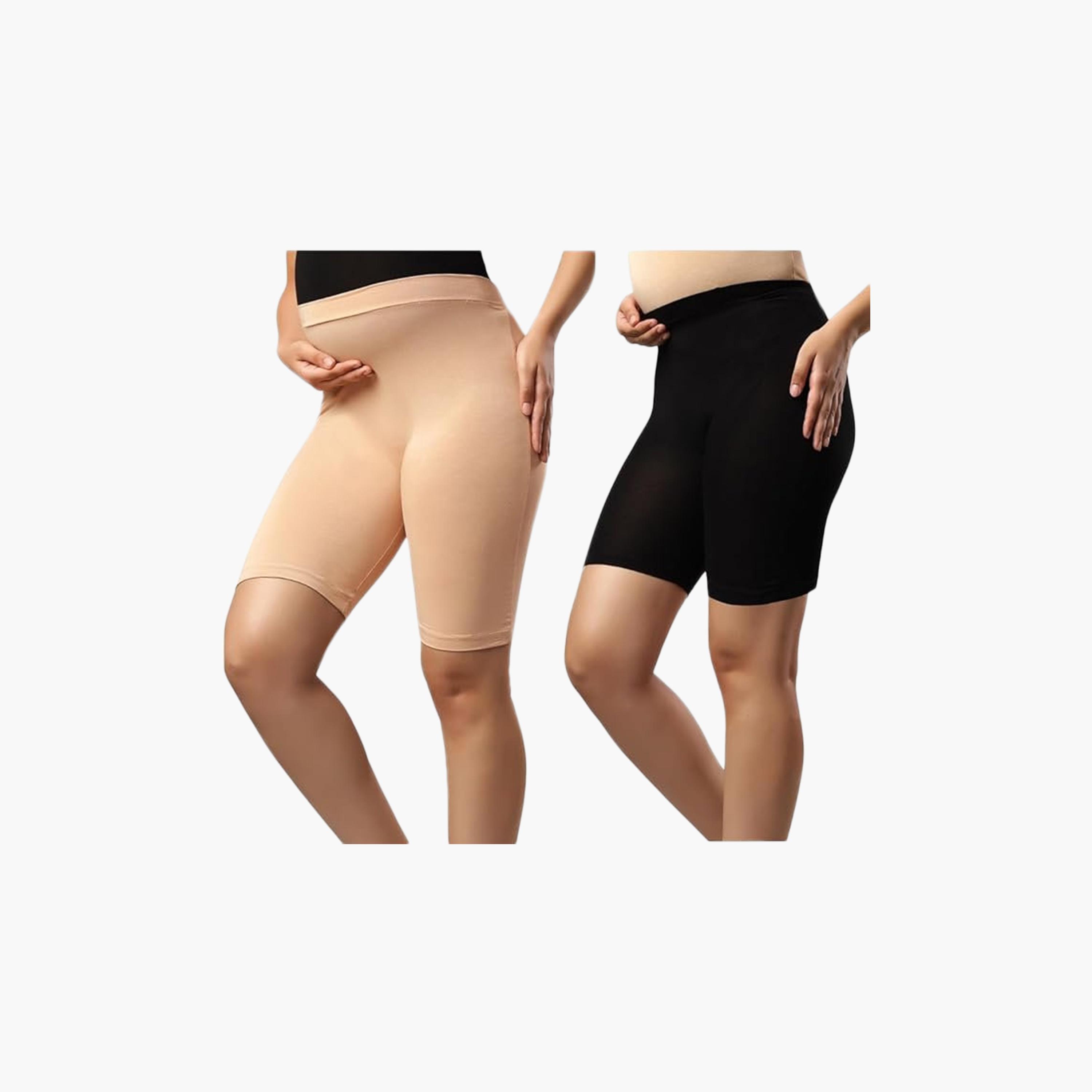 شورت حمل من مزيج القطن والخشب فوق البطن من تامي-women-clothing-maternity-lingerie-shapewear-image-7