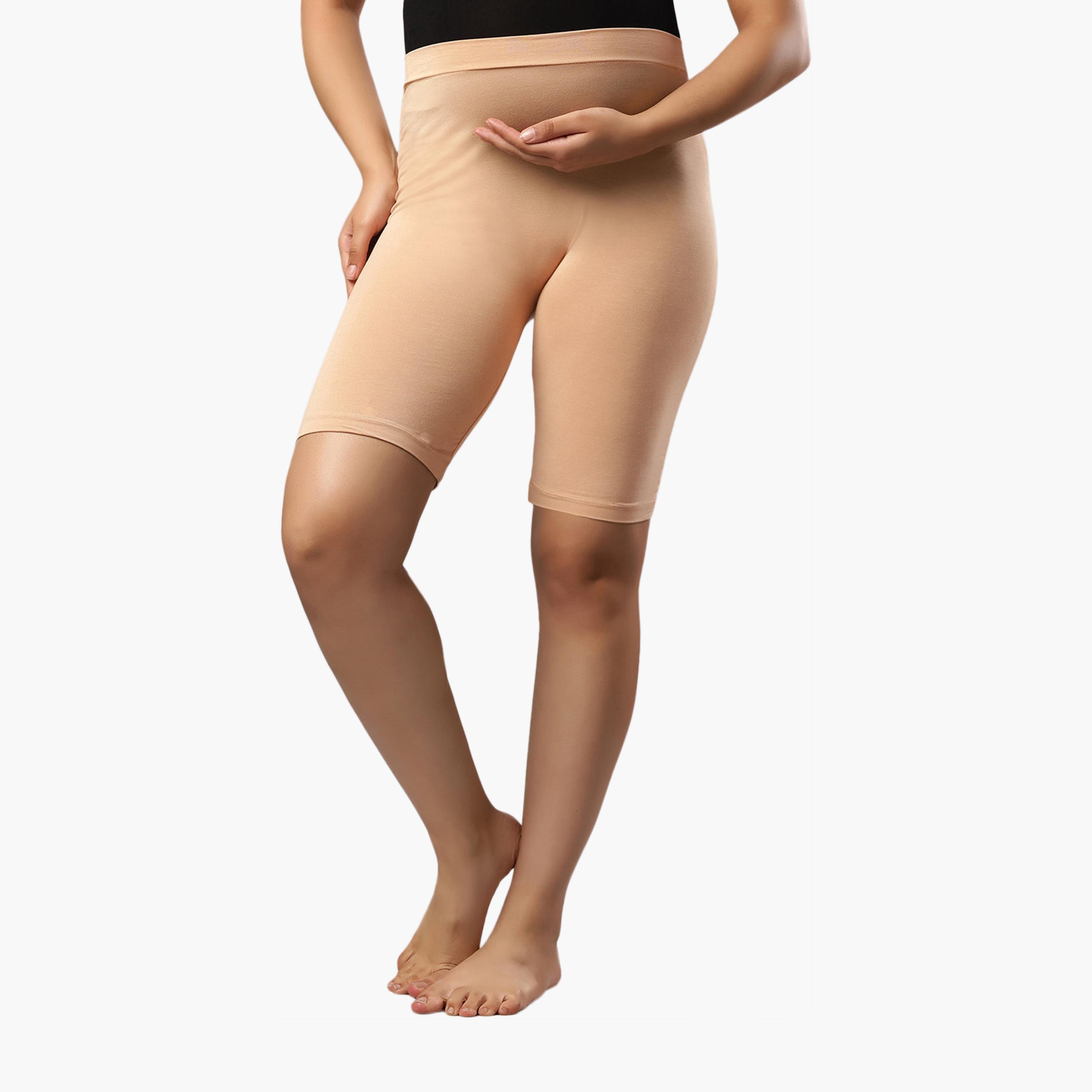 شورت حمل من مزيج القطن والخشب فوق البطن من تامي-women-clothing-maternity-lingerie-shapewear-image-4