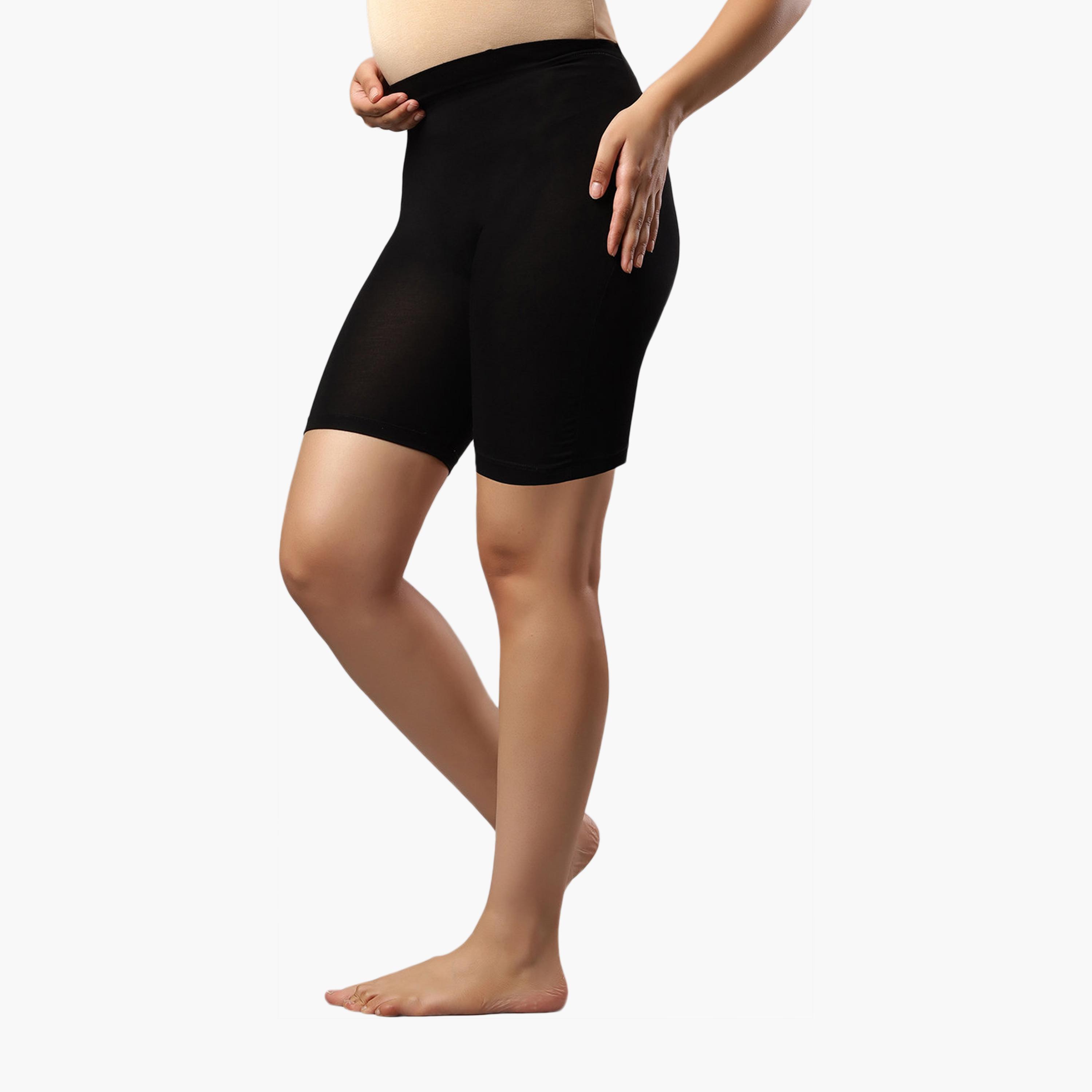 شورت حمل من مزيج القطن والخشب فوق البطن من تامي-women-clothing-maternity-lingerie-shapewear-image-3