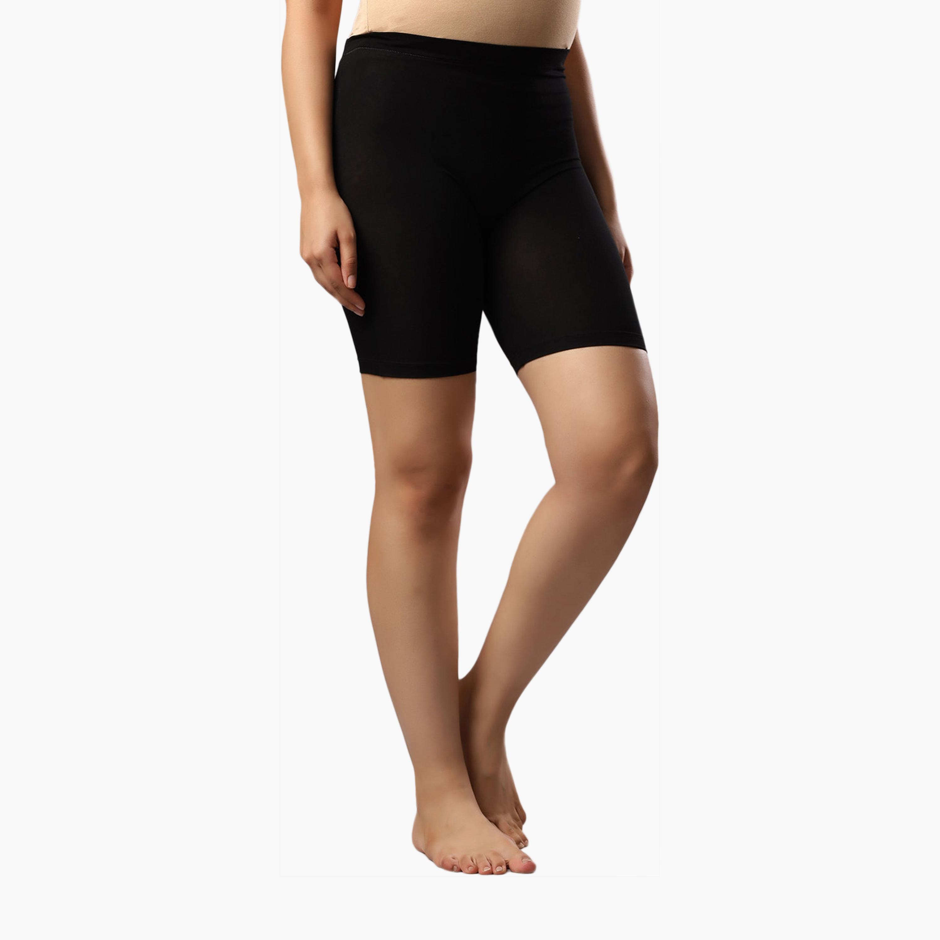 شورت حمل من مزيج القطن والخشب فوق البطن من تامي-women-clothing-maternity-lingerie-shapewear-image-2