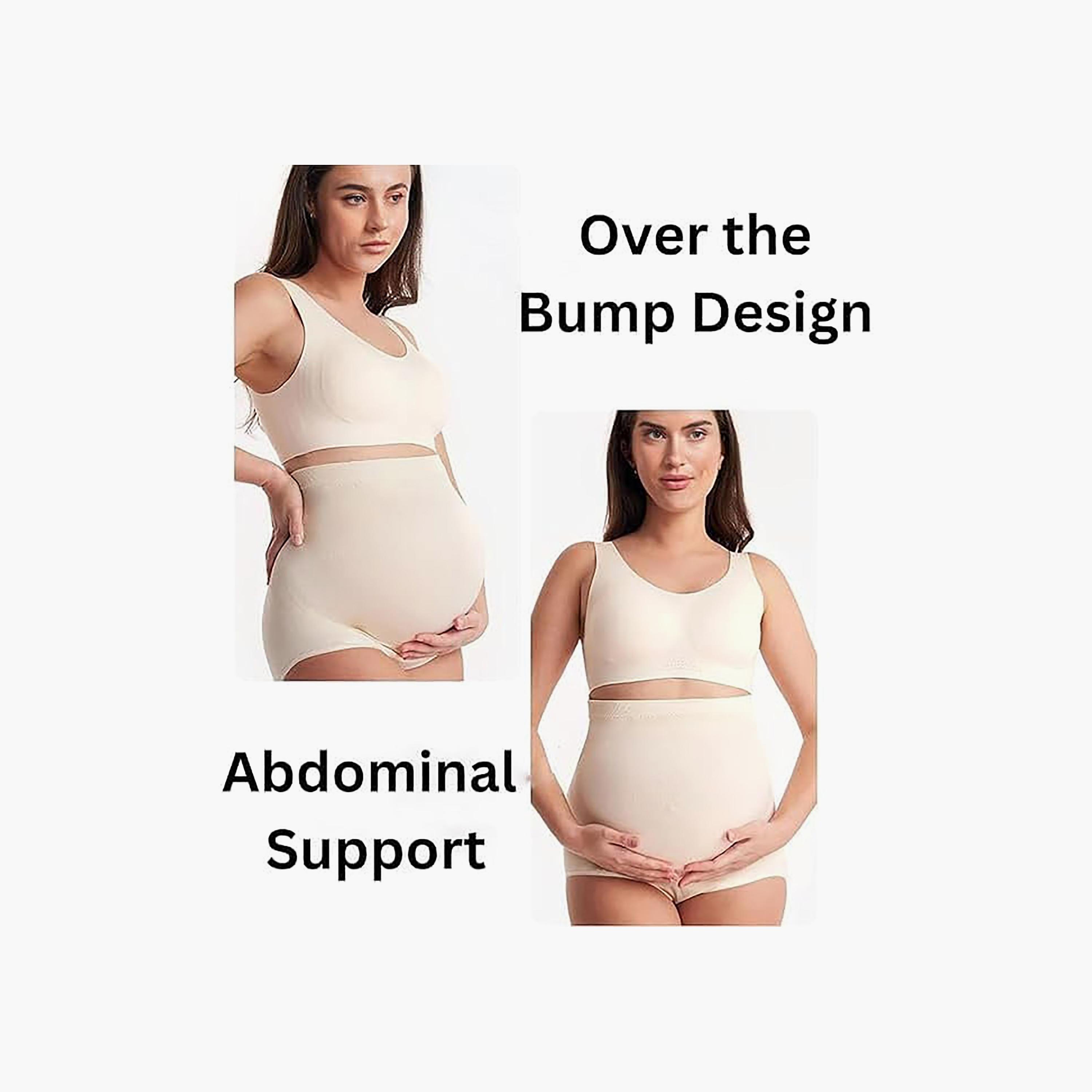 Tummy Pack of 2 Bamboo Cotton High Waist Maternity Postpartum Panties-women-clothing-maternity-lingerie-shapewear-image-10