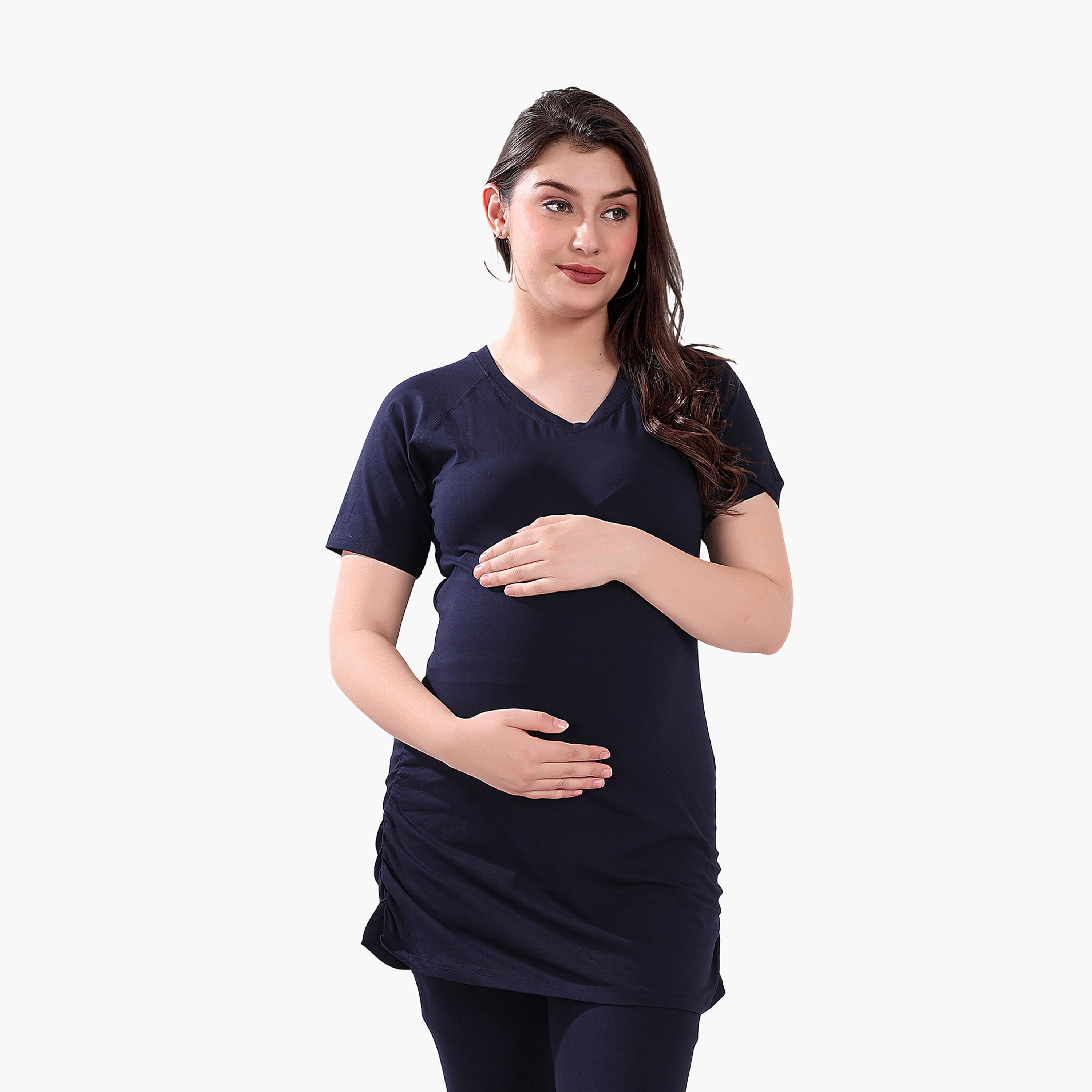 Tummy Maternity T-Shirt-women-clothing-maternity-tops-image-1