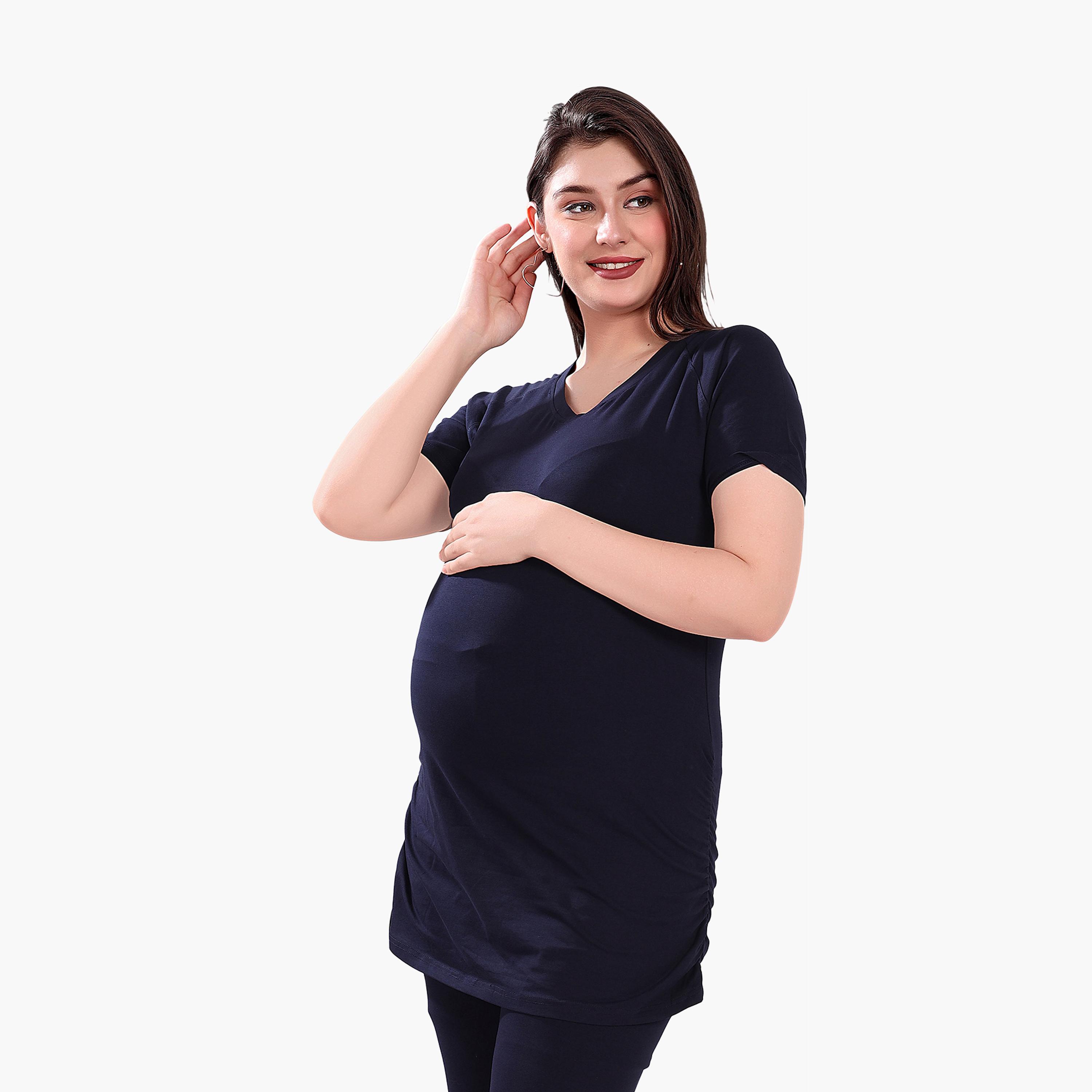 Tummy Maternity T-Shirt-women-clothing-maternity-tops-image-2
