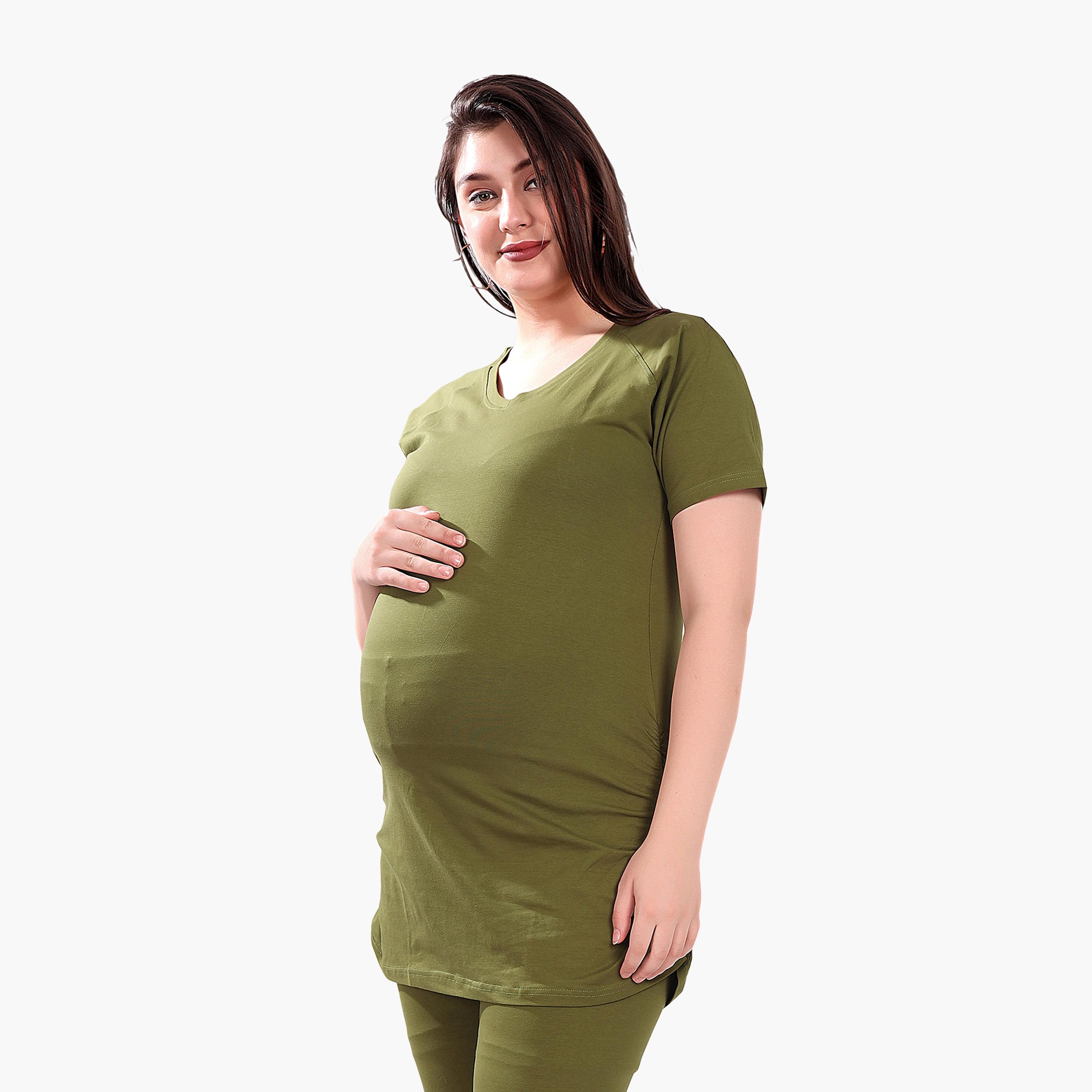 Tummy Maternity T-Shirt-women-clothing-maternity-tops-image-2