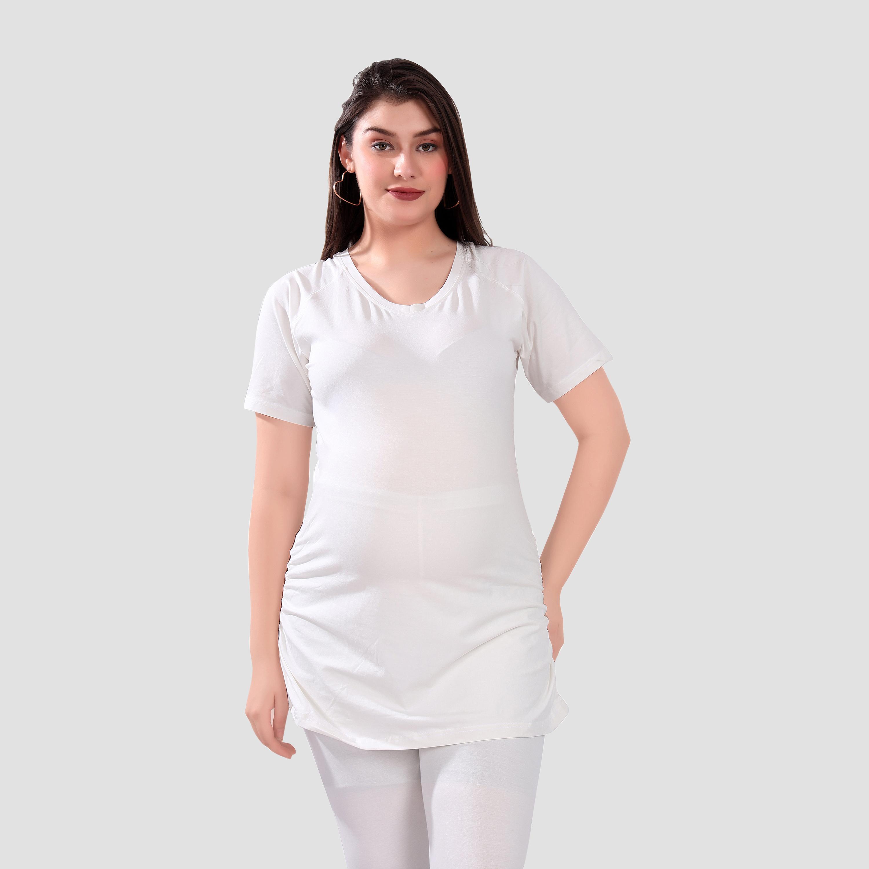 Tummy Maternity T-Shirt-women-clothing-maternity-tops-image-1