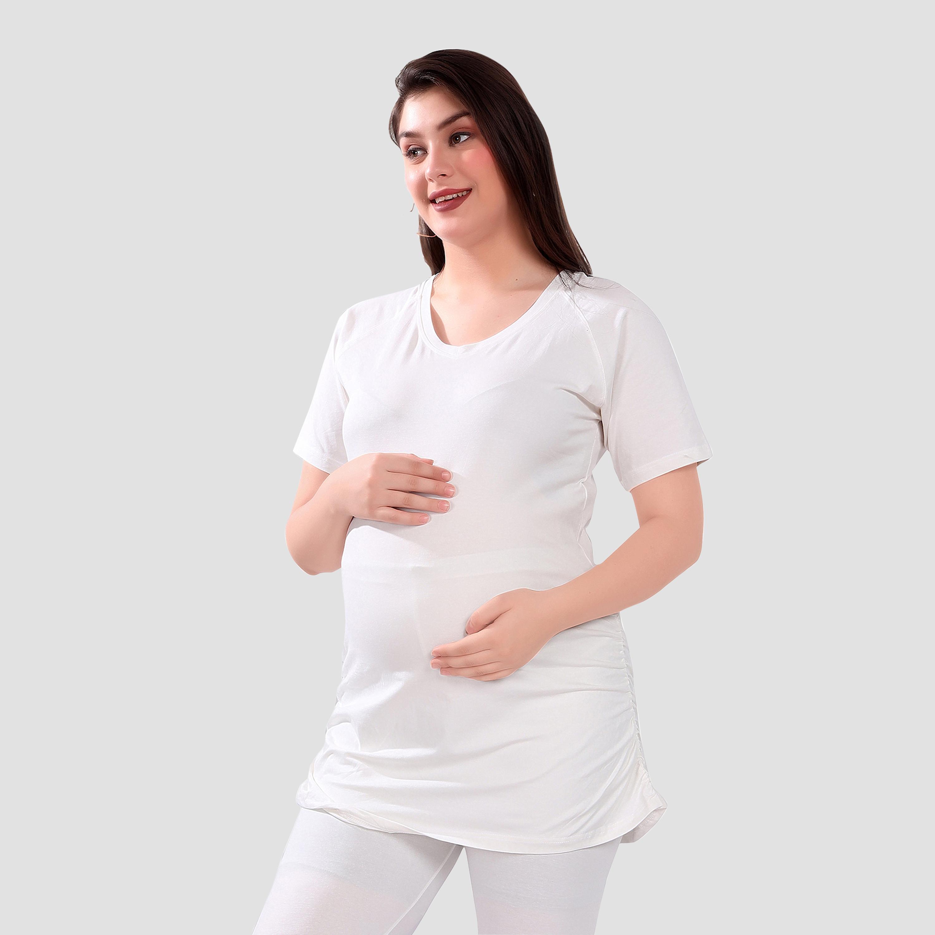 Tummy Maternity T-Shirt-women-clothing-maternity-tops-image-2
