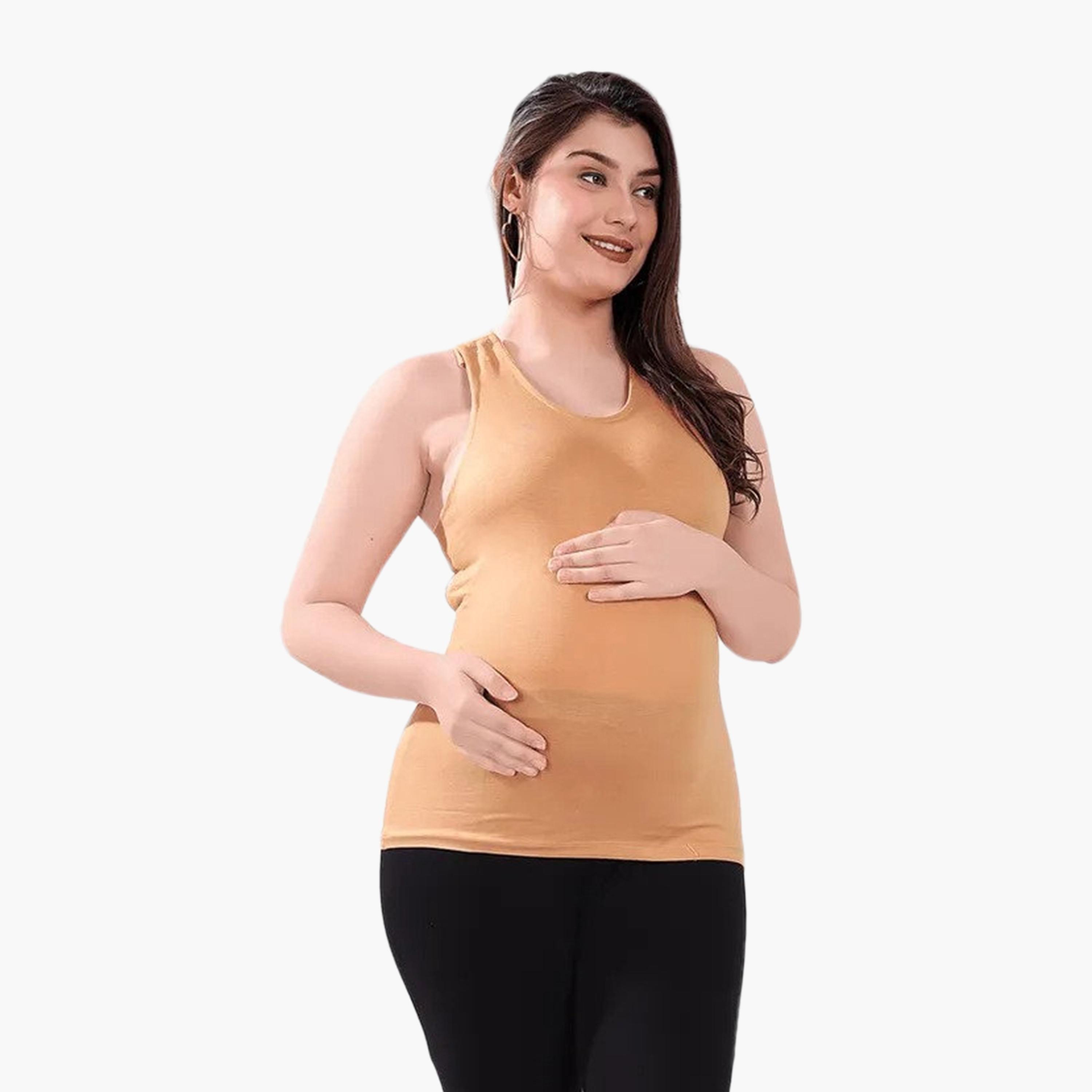 Tummy Maternity Tank Top-women-clothing-maternity-tops-image-1