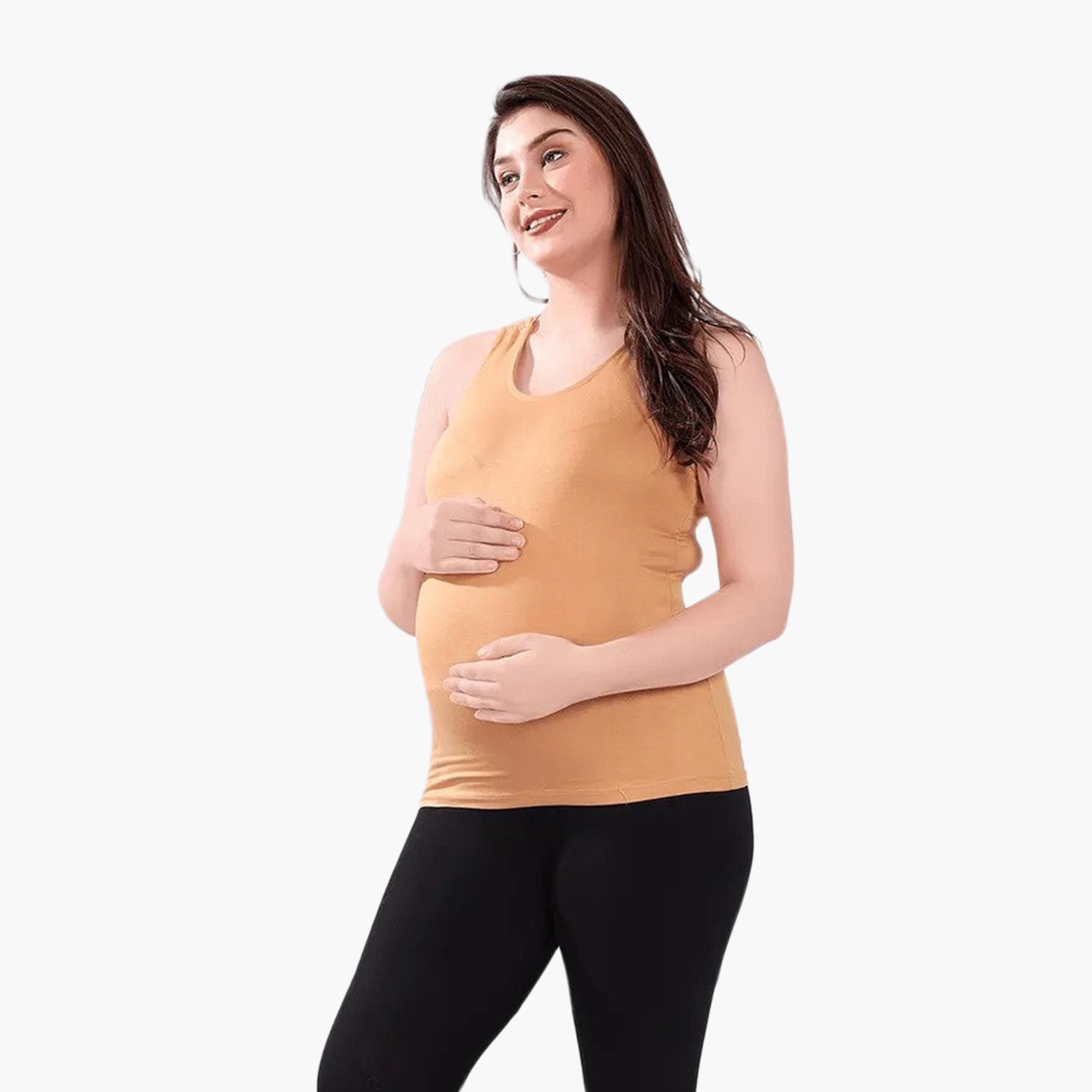Tummy Maternity Tank Top-women-clothing-maternity-tops-image-3