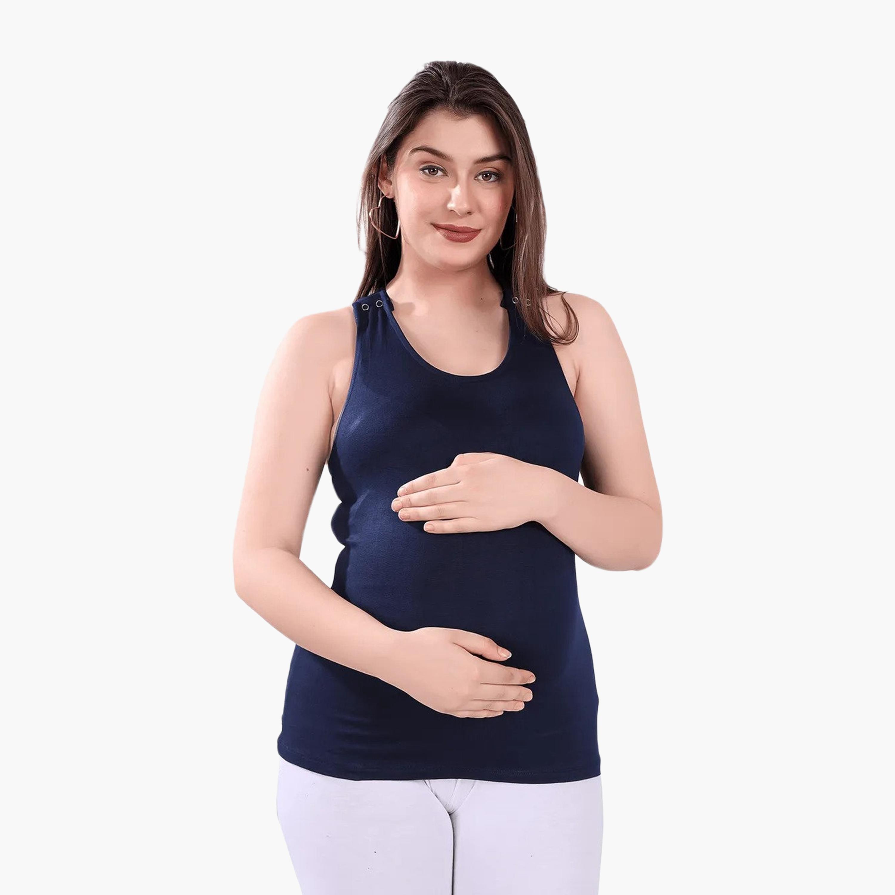 Tummy Maternity Tank Top-women-clothing-maternity-tops-image-1